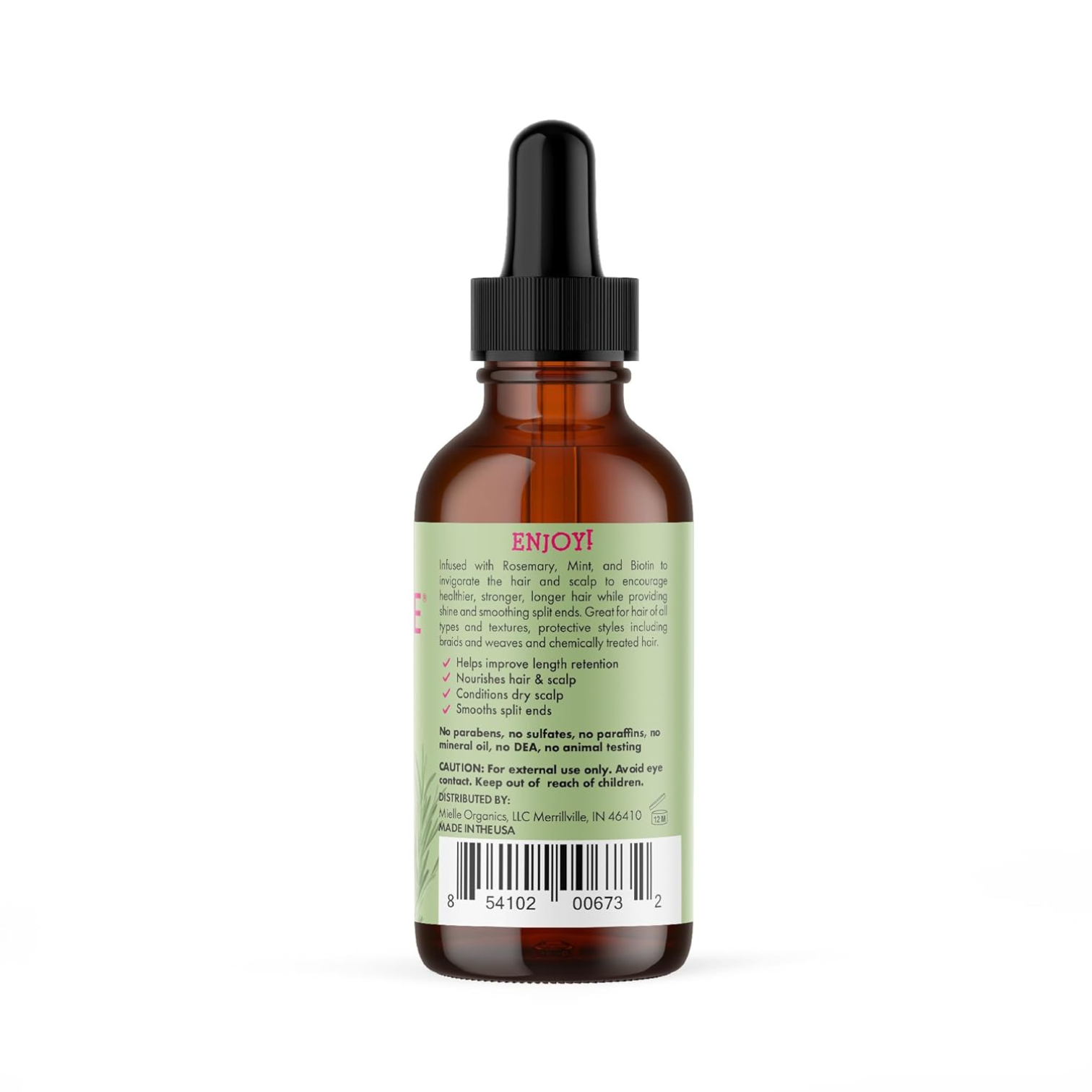 Mielle Organics Rosemary Mint Scalp & Hair Strengthening Oil for All Hair Types