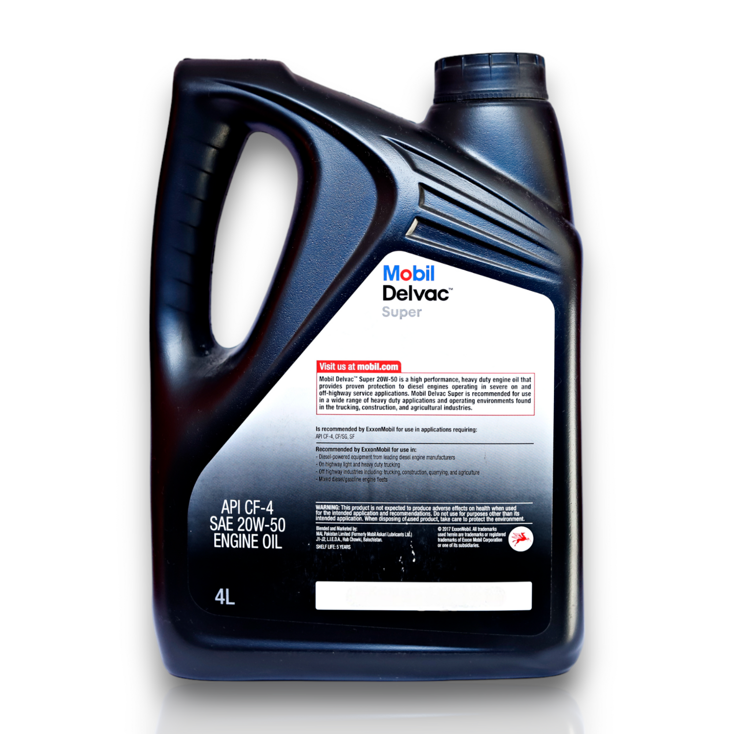 Mobil Delvac Super 20W-50 Diesel Engine Oil 4L