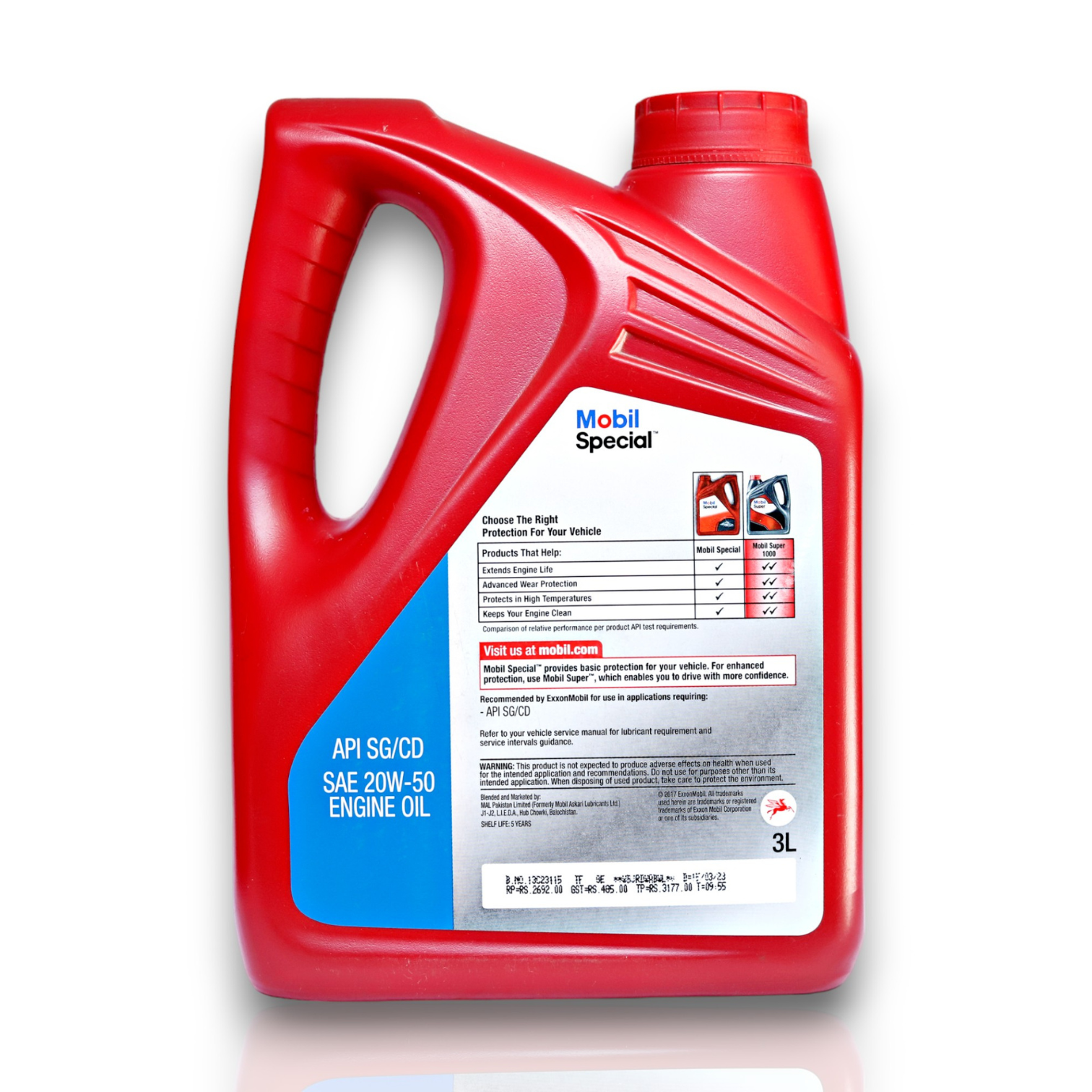 Mobil Special 20W-50 Engine Oil 4L