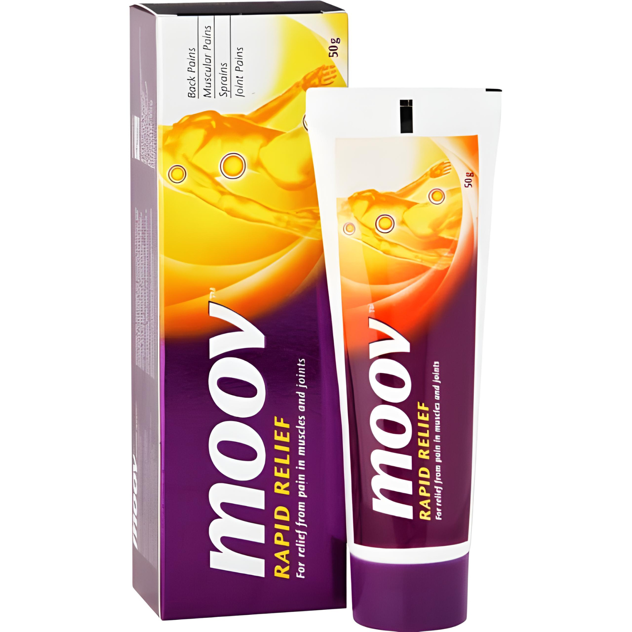 Moov Rapid Relief Cream for Pain in Muscles and Joints (100g) - Fast and Effective Pain Relief