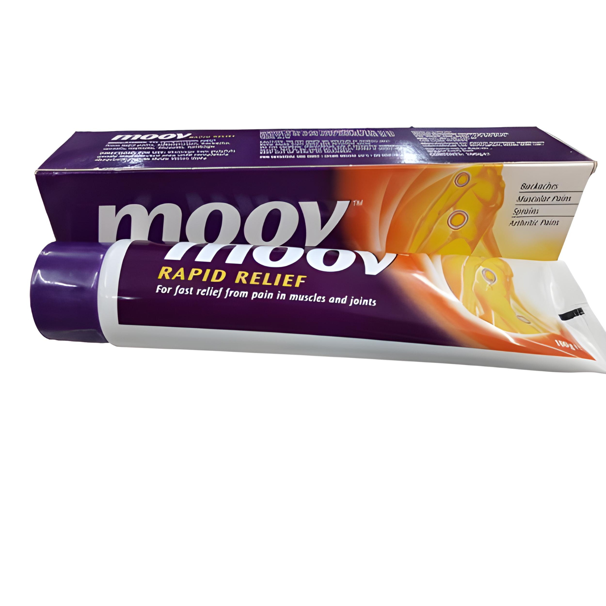 Moov Rapid Relief Cream for Pain in Muscles and Joints (100g) - Fast and Effective Pain Relief