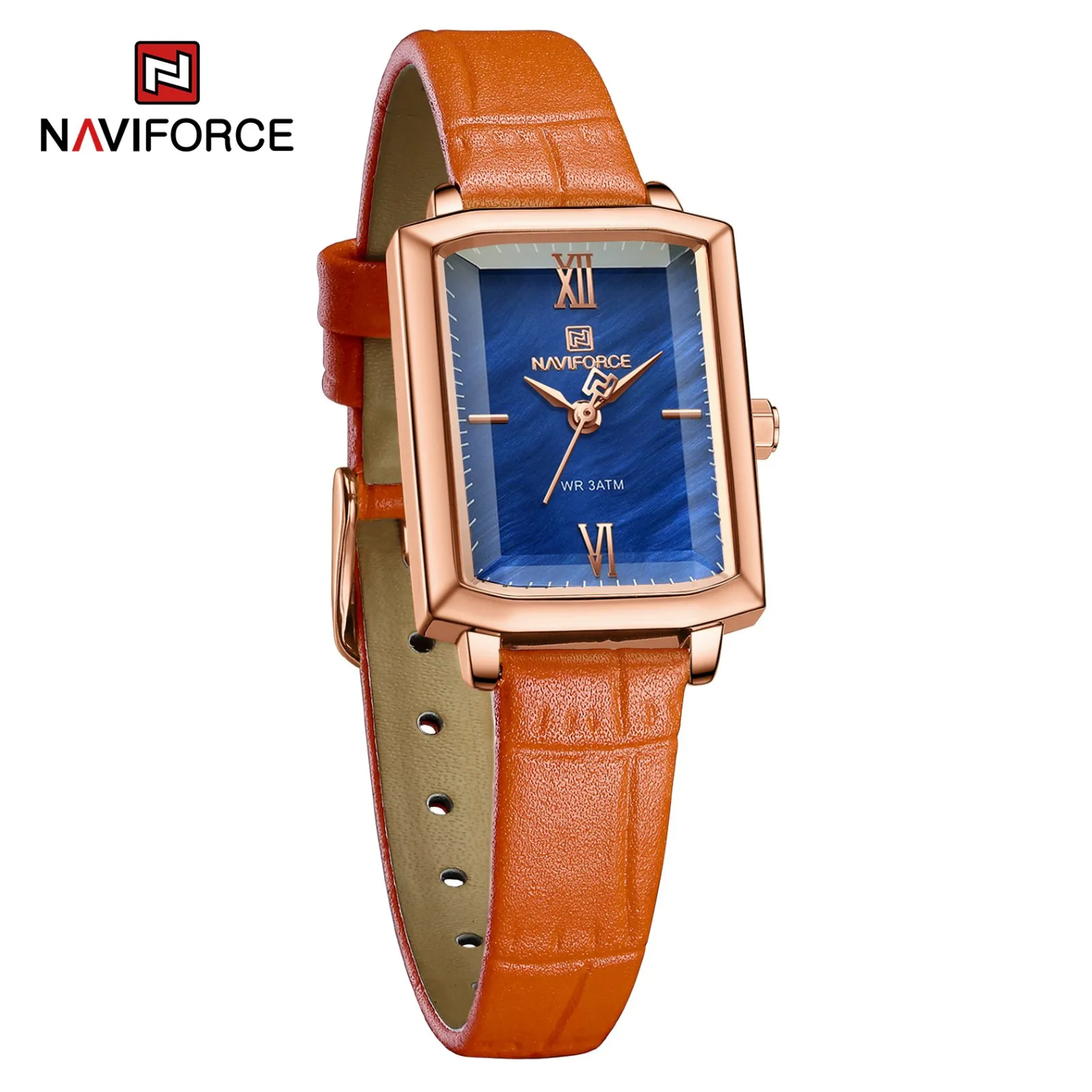 NAVIFORCE NF-5039 Square Edition Watch For Ladies