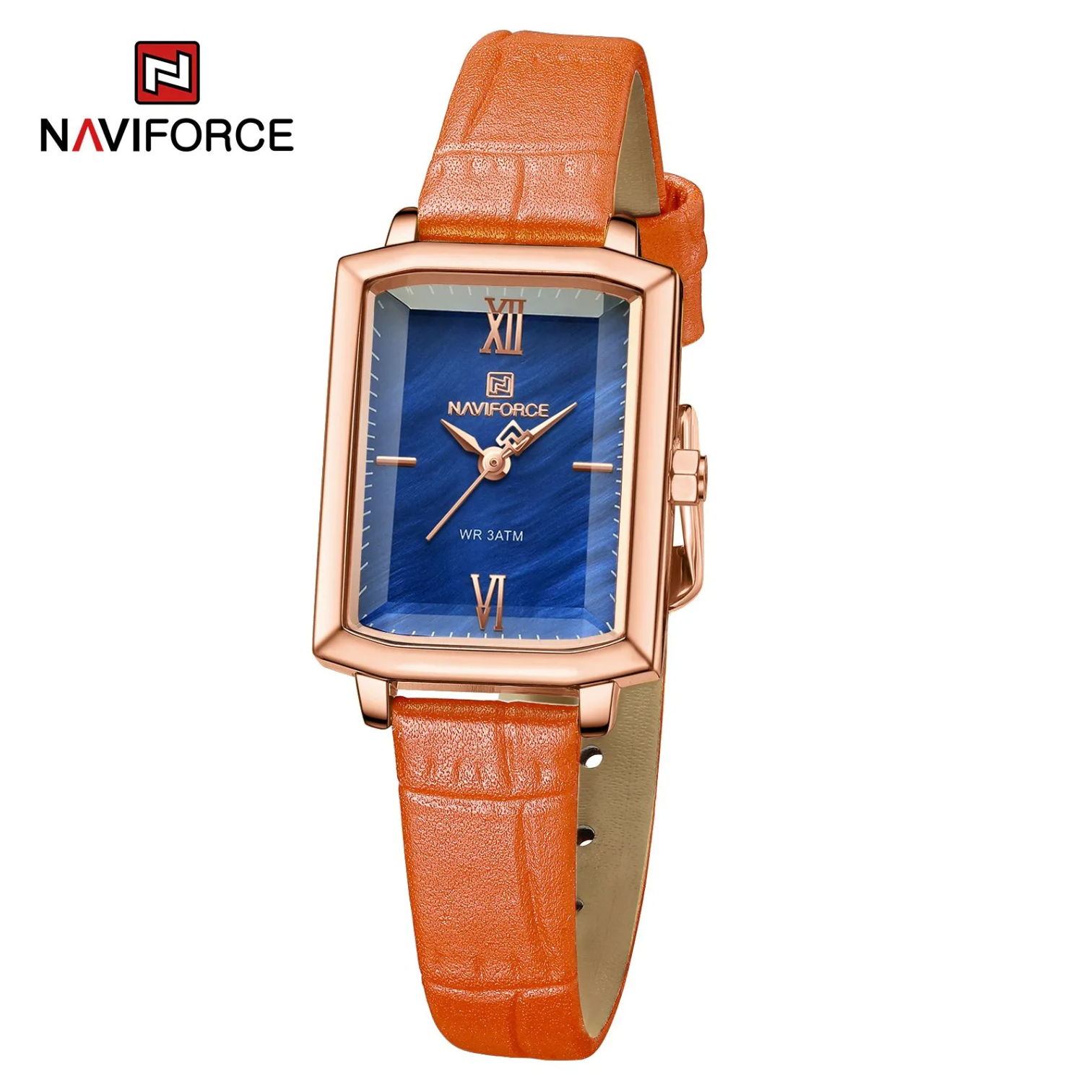 NAVIFORCE NF-5039 Square Edition Watch For Ladies