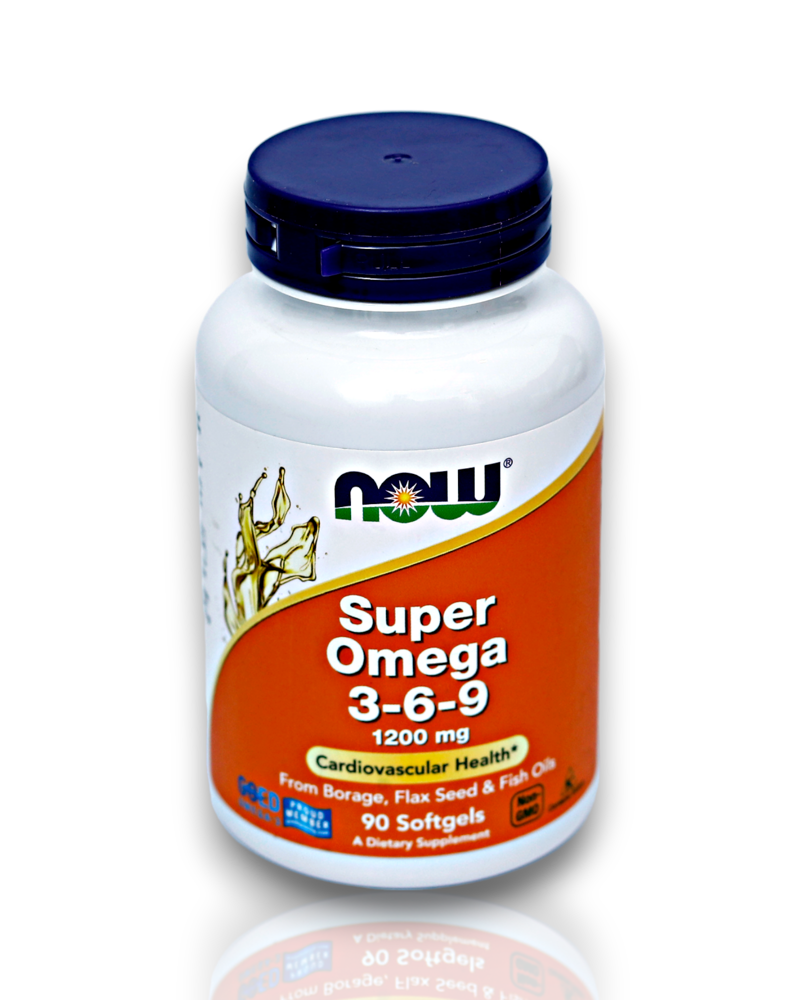 NOW Supplements, Super Omega 3-6-9 1200 mg