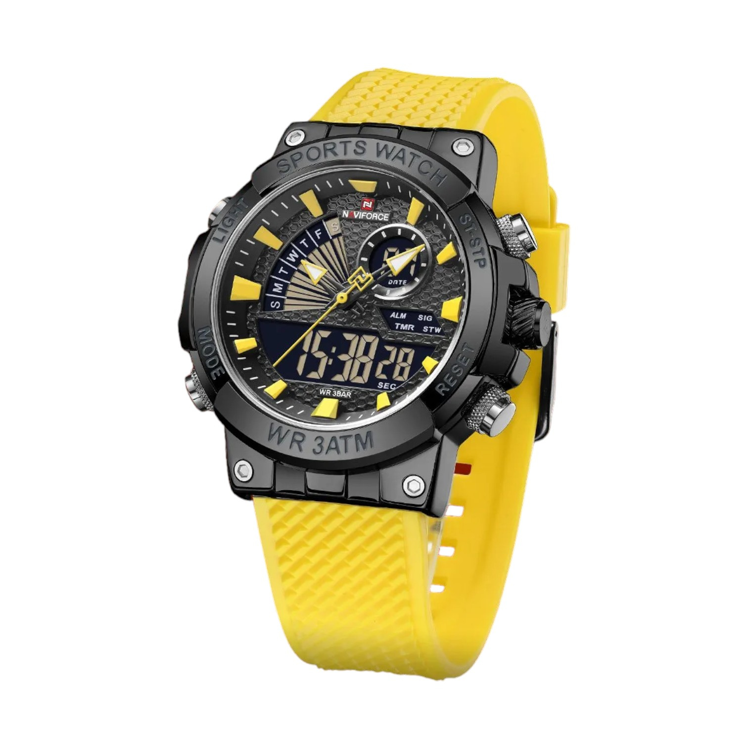 NaviForce NF-9219 Doppio Edition Affordable High Quality Waterproof Hand Watch