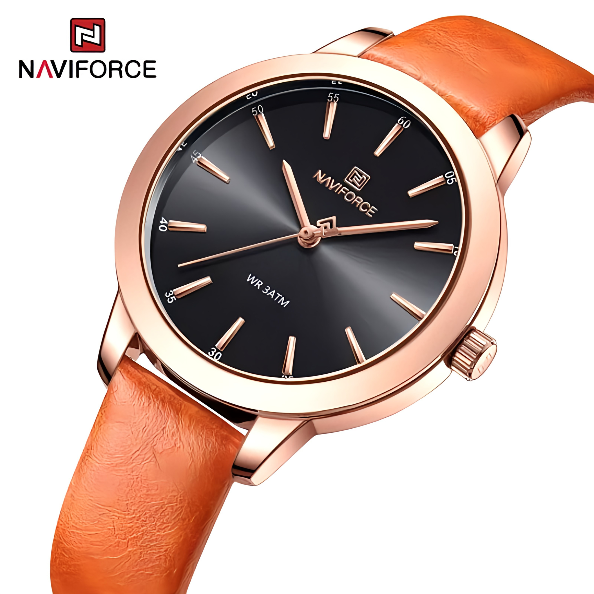 Naviforce 5024 Beverly Leather Women's Watch | Stylish Watch