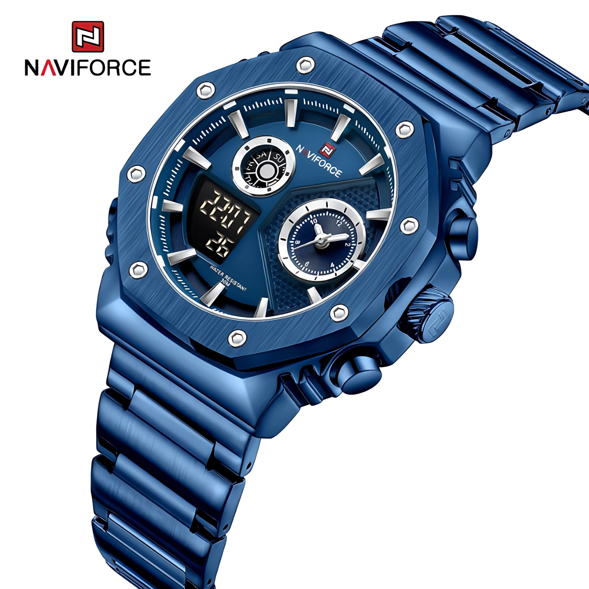 Naviforce 9216S Dual Time Edition | Precision Timekeeping