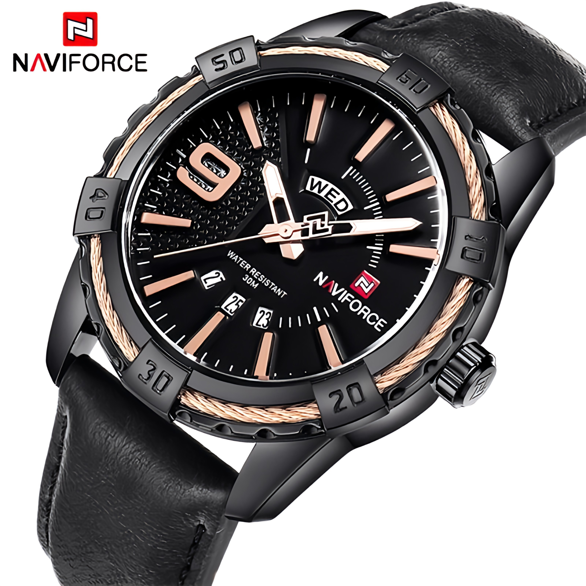 Naviforce Day & Date Edition Watch for Men