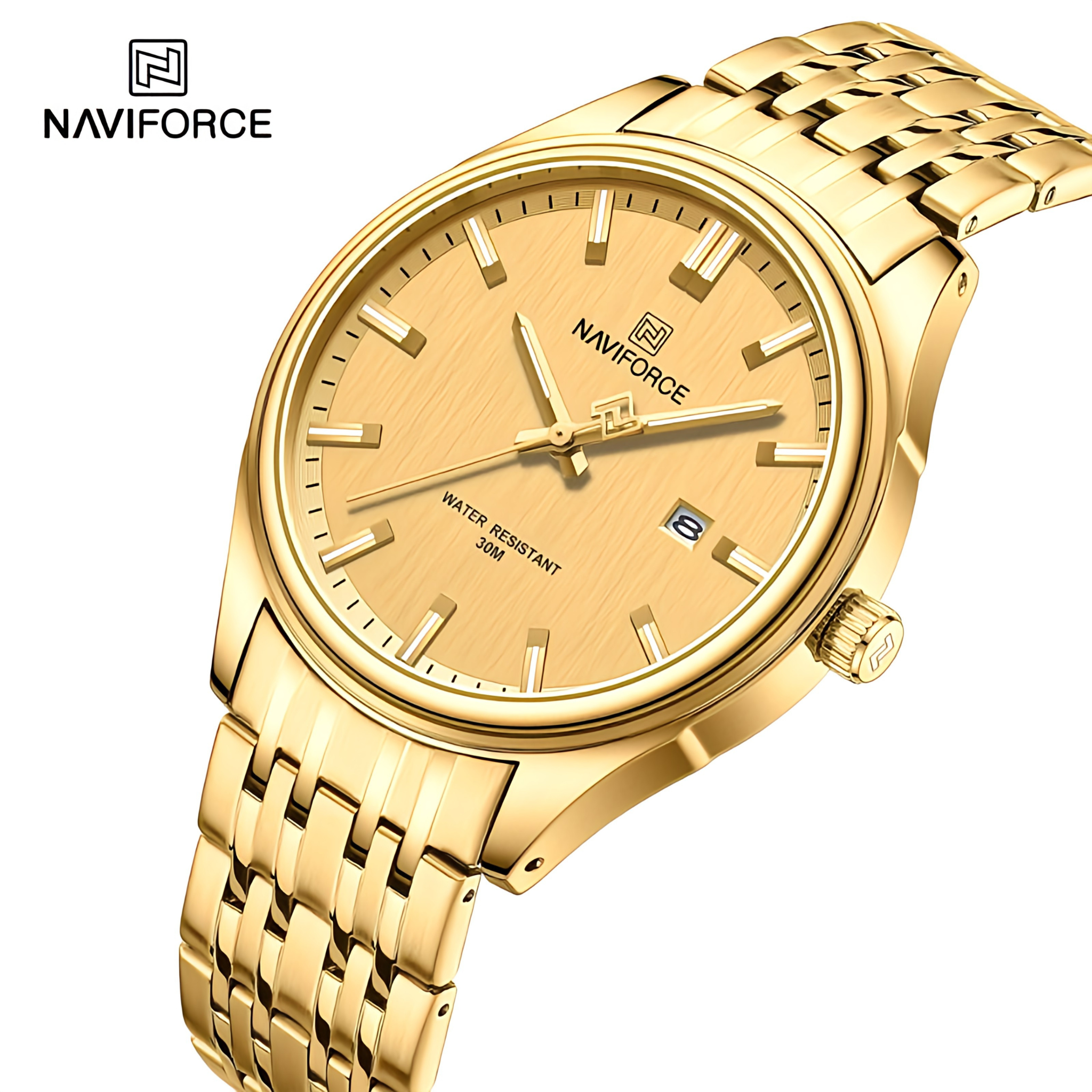 Naviforce NF-8039 Date Edition Men's Watch - New Arrival