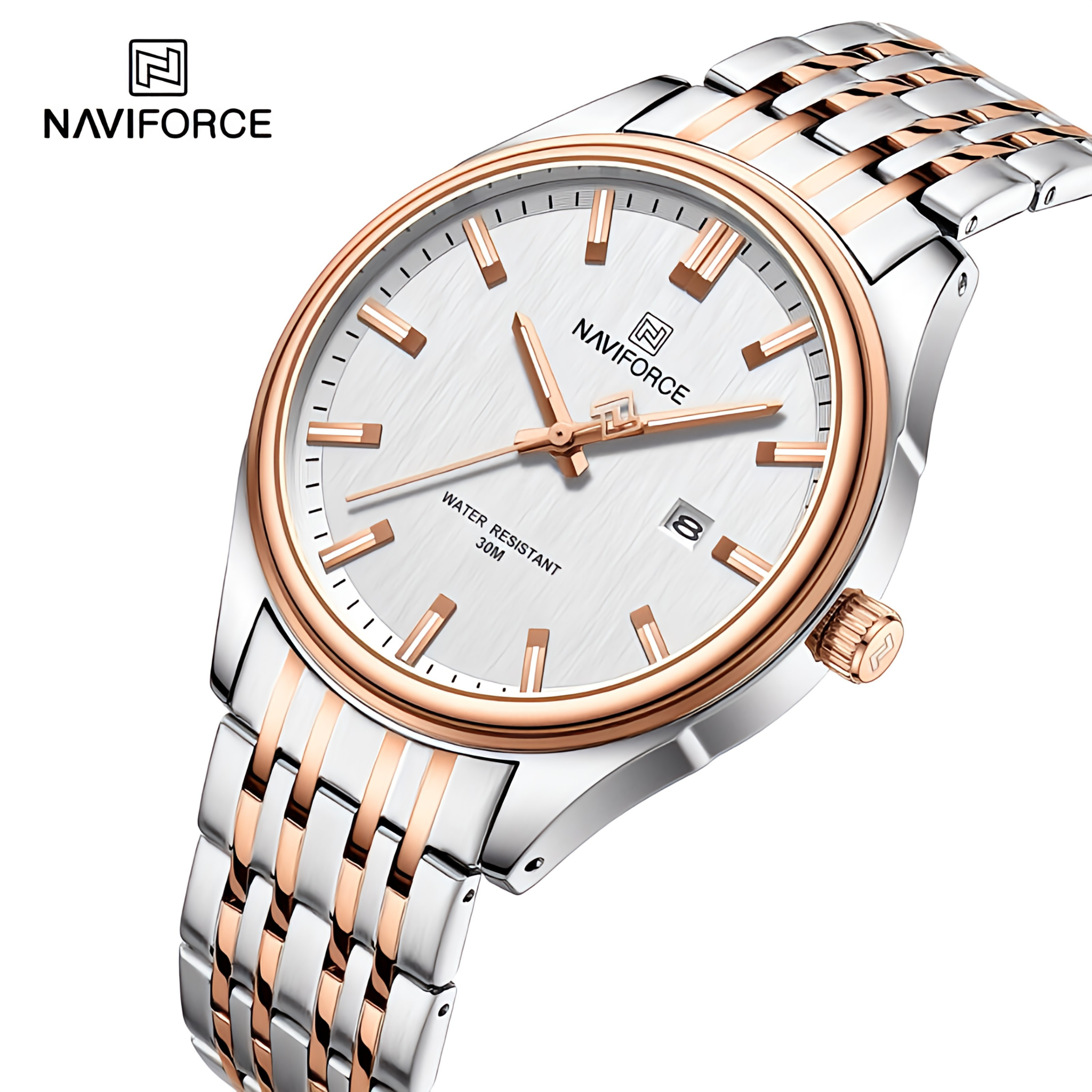 Naviforce NF-8039 Date Edition Men's Watch - New Arrival