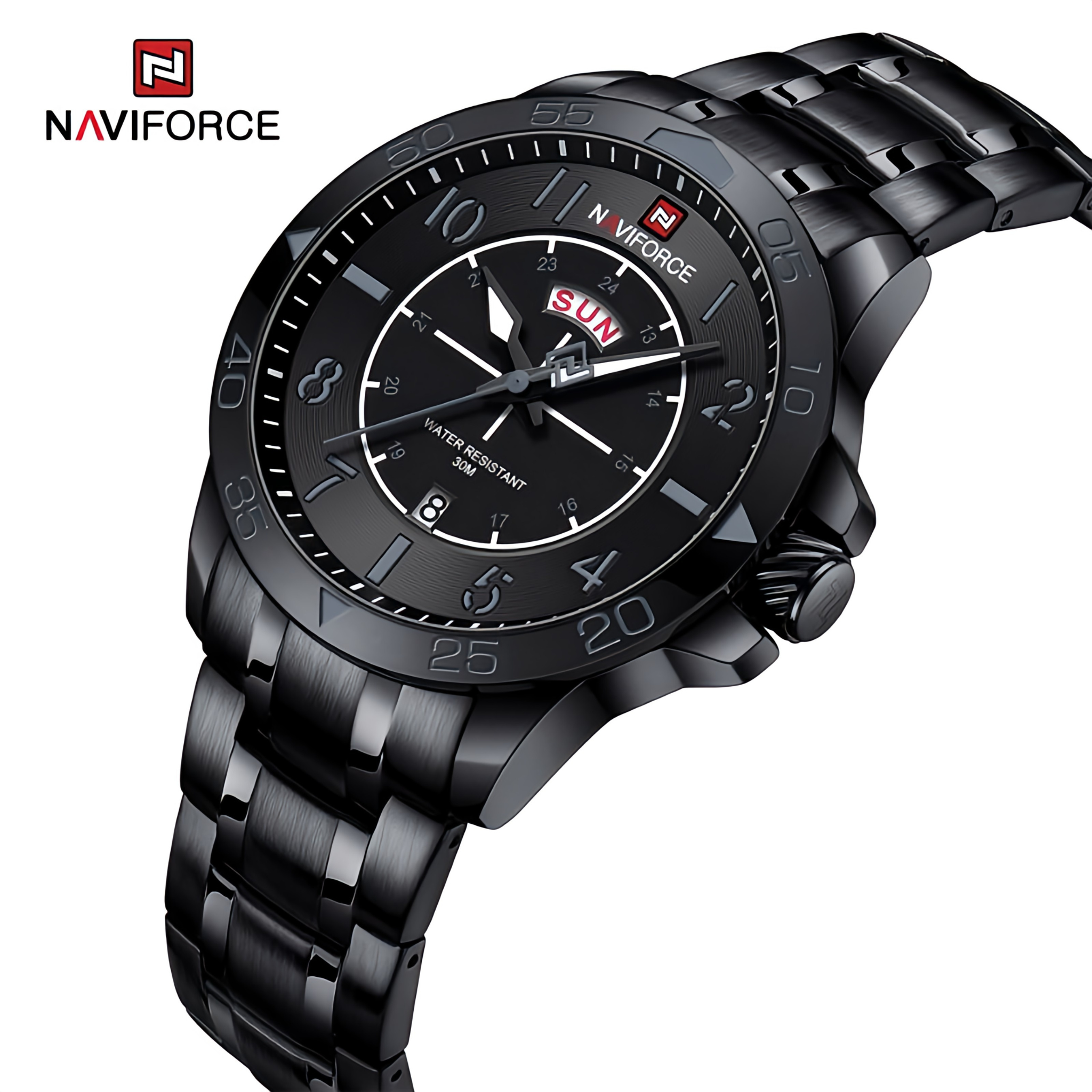 Naviforce NF-9204N Day & Date Watch for Men