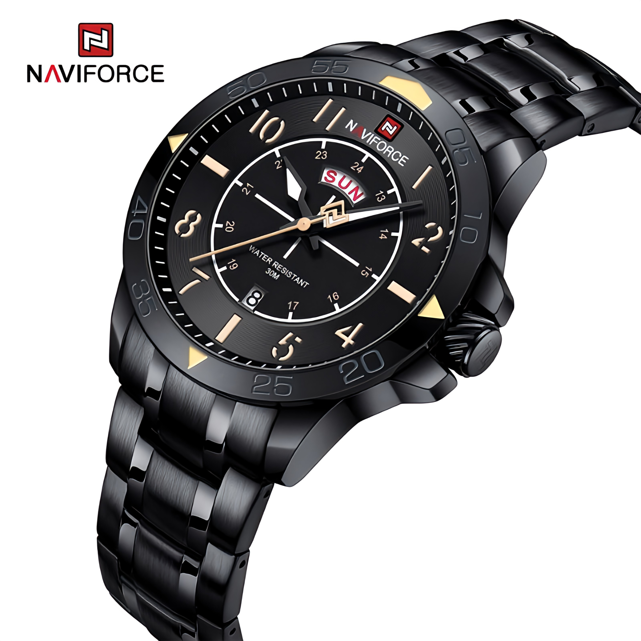 Naviforce NF-9204N Day & Date Watch for Men