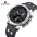 Naviforce NF-9224 Dual Time Exclusive Edition - Men's Leather Strap Dual Time Zone Watch