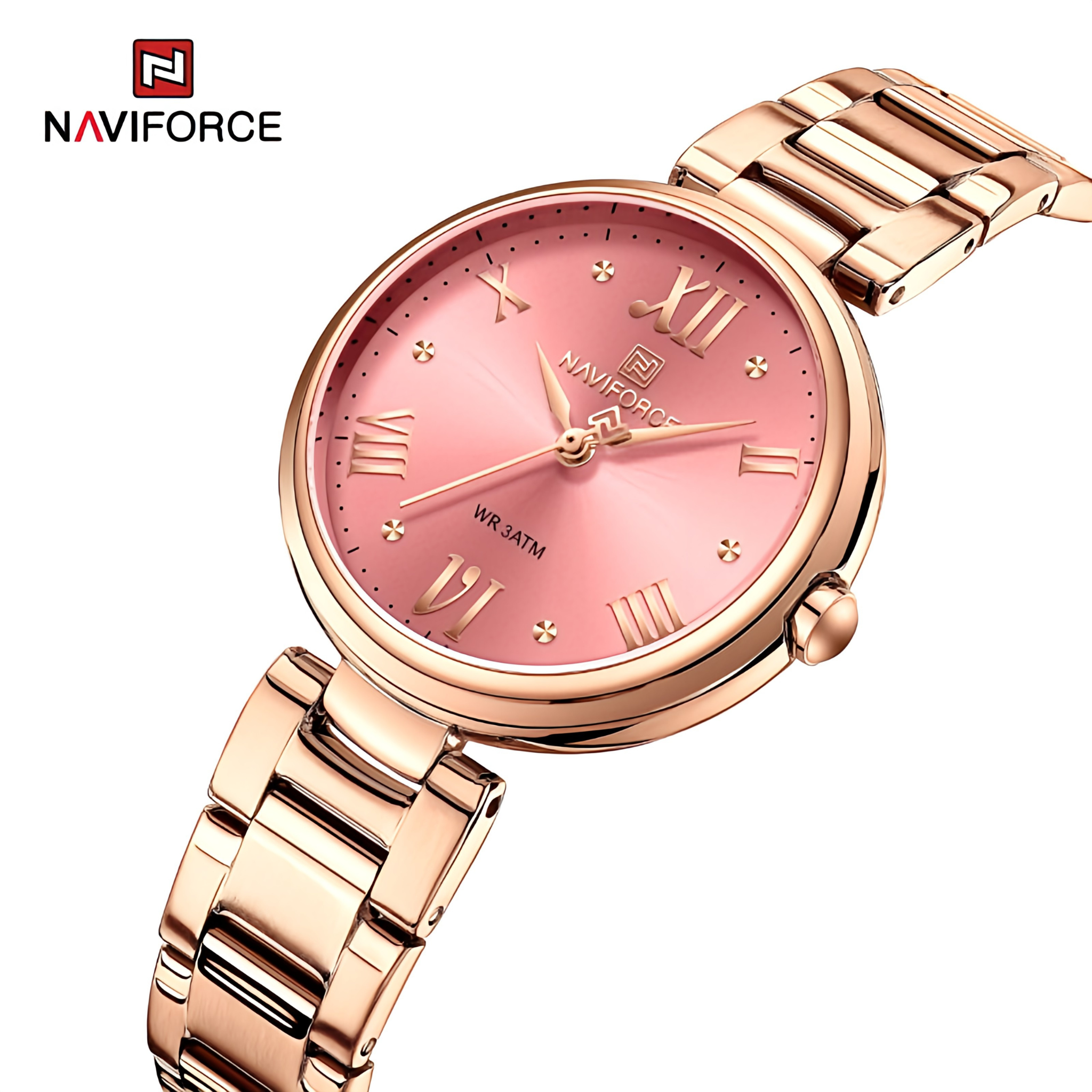 Naviforce NF5030 Rose Edition For Women | Women's Luxury Watch