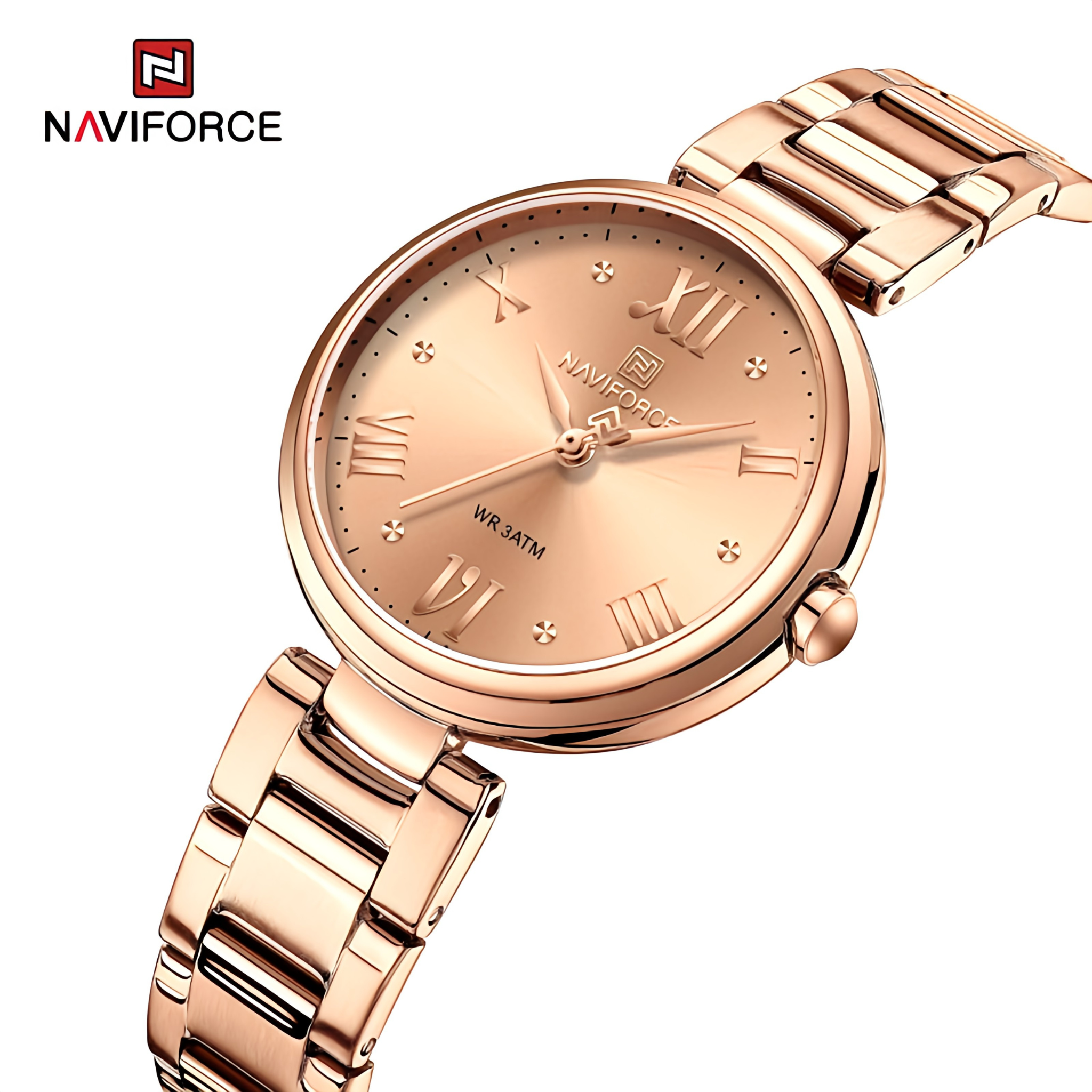 Naviforce NF5030 Rose Edition For Women | Women's Luxury Watch