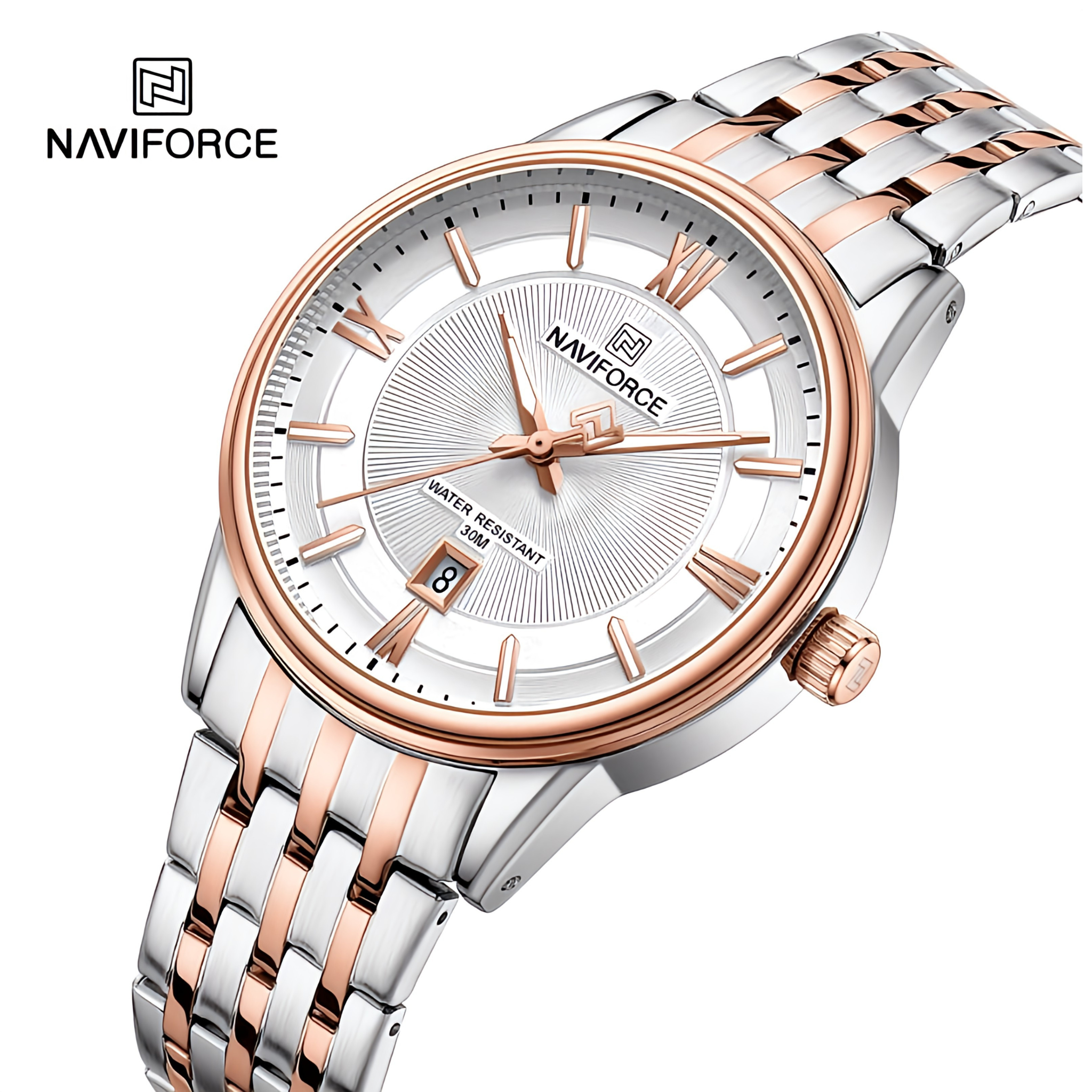  Naviforce NF8040 Exclusive Date Edition Men's Watch - Stylish Timepiece