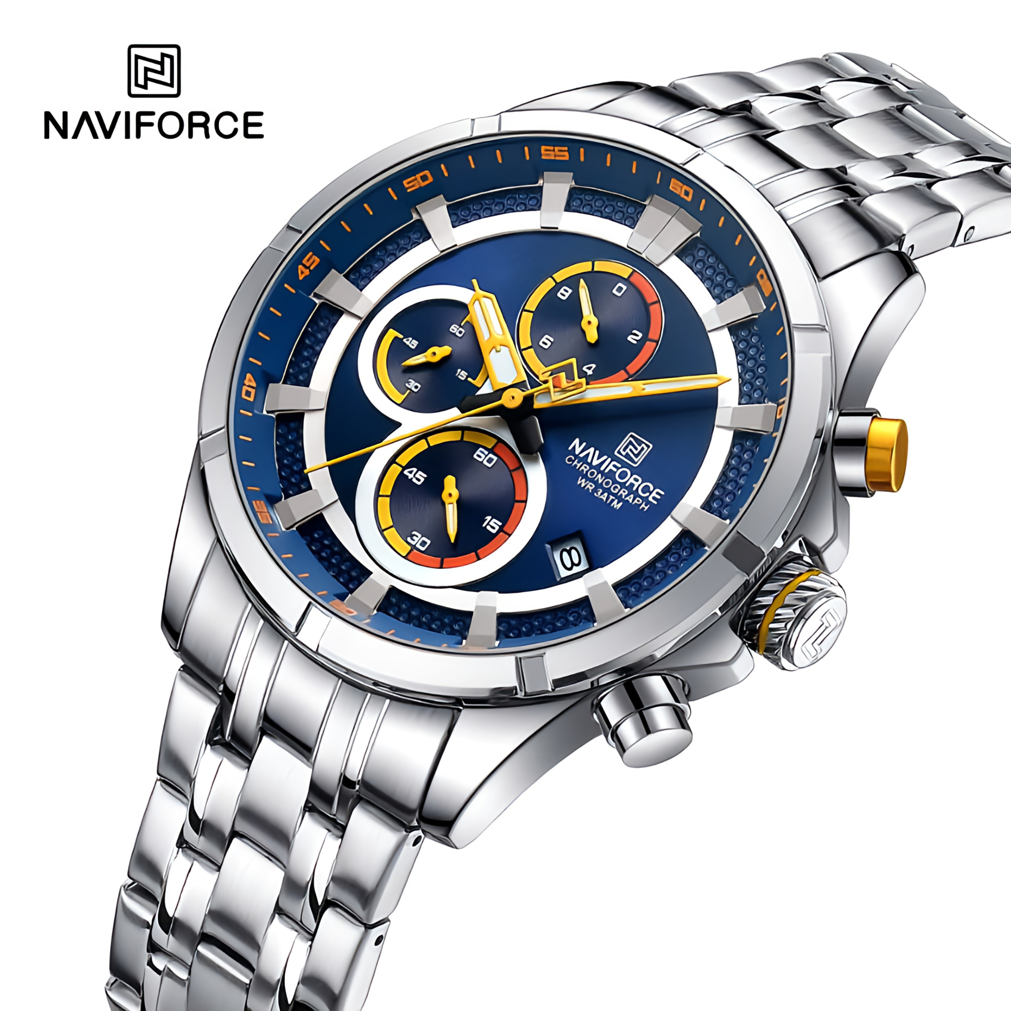 Naviforce NF 8046 ChronoQuest Men's Chronograph Watch