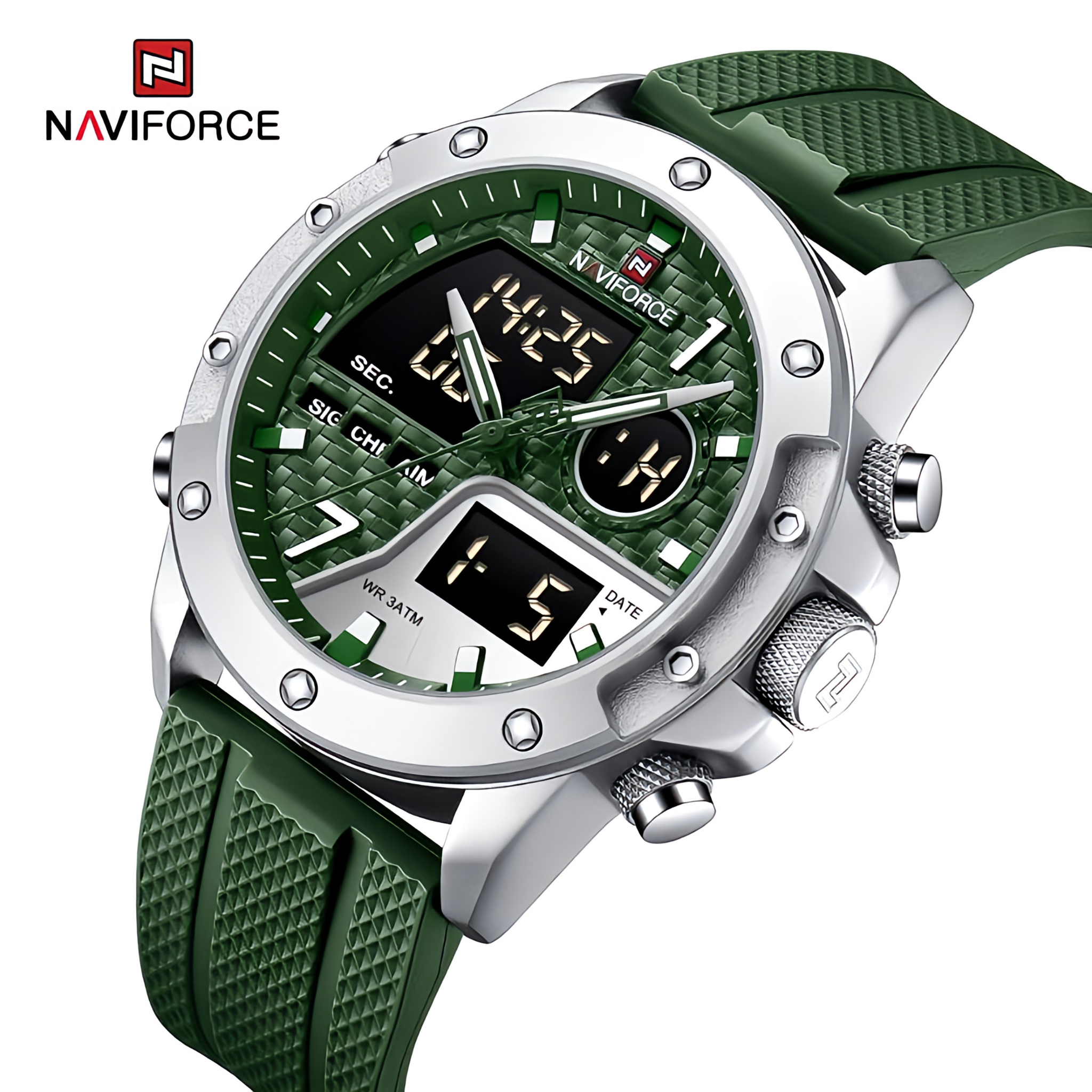 Naviforce NF9221 Dual Time Edition