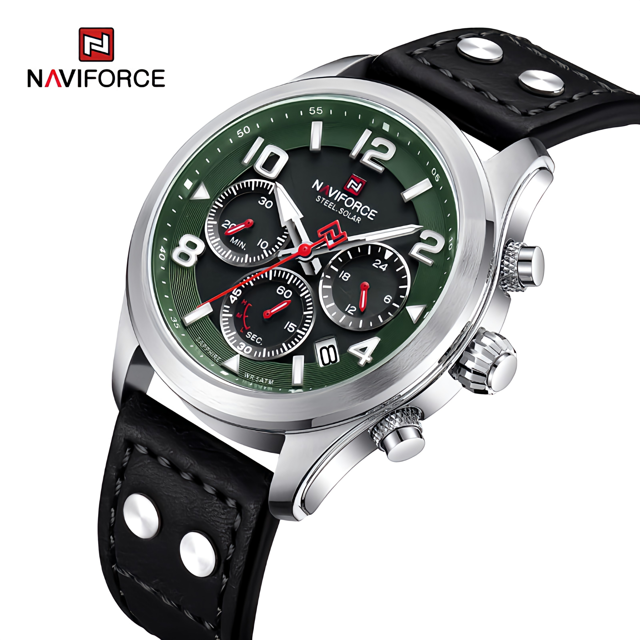 Naviforce NFS1006 Solar Watch - Eco-Friendly Timepiece (New Arrival)