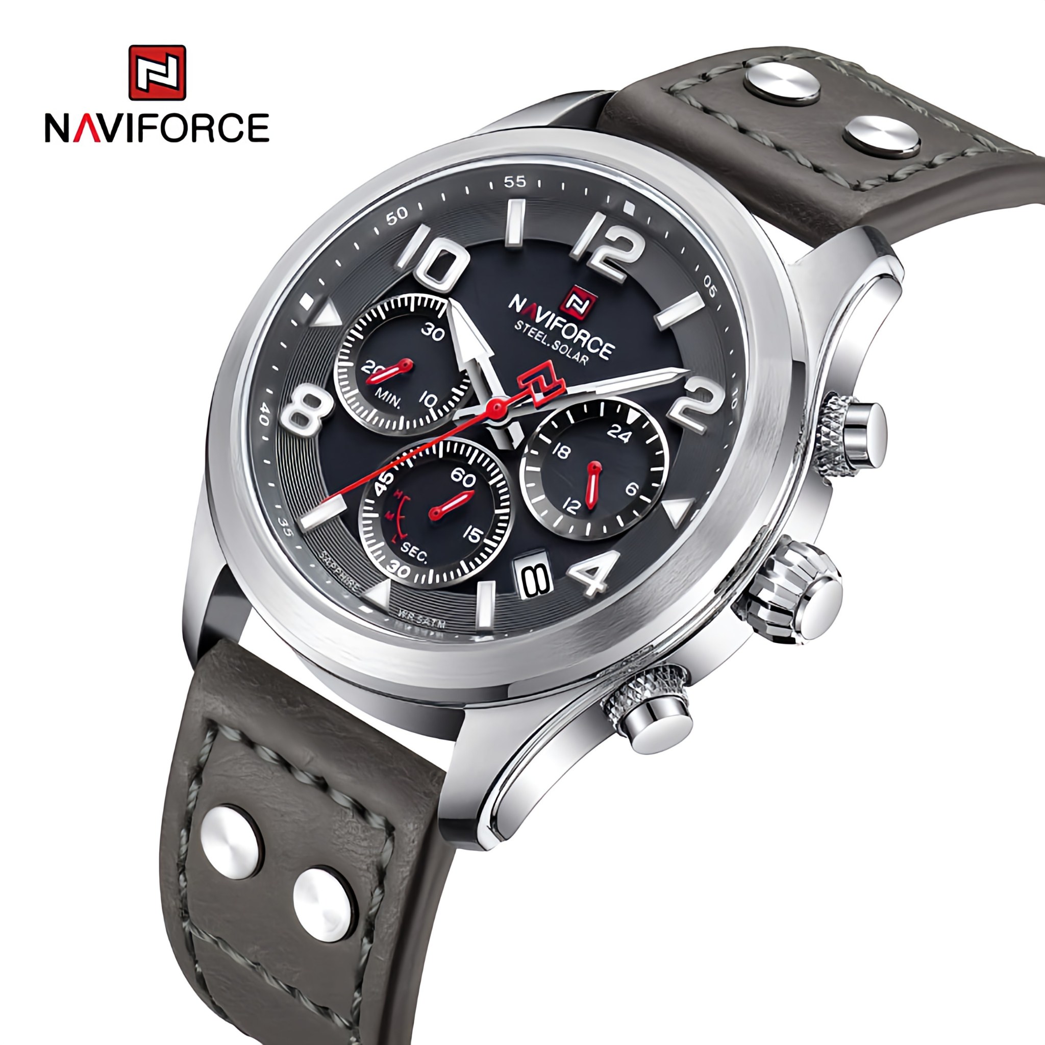 Naviforce NFS1006 Solar Watch - Eco-Friendly Timepiece (New Arrival)