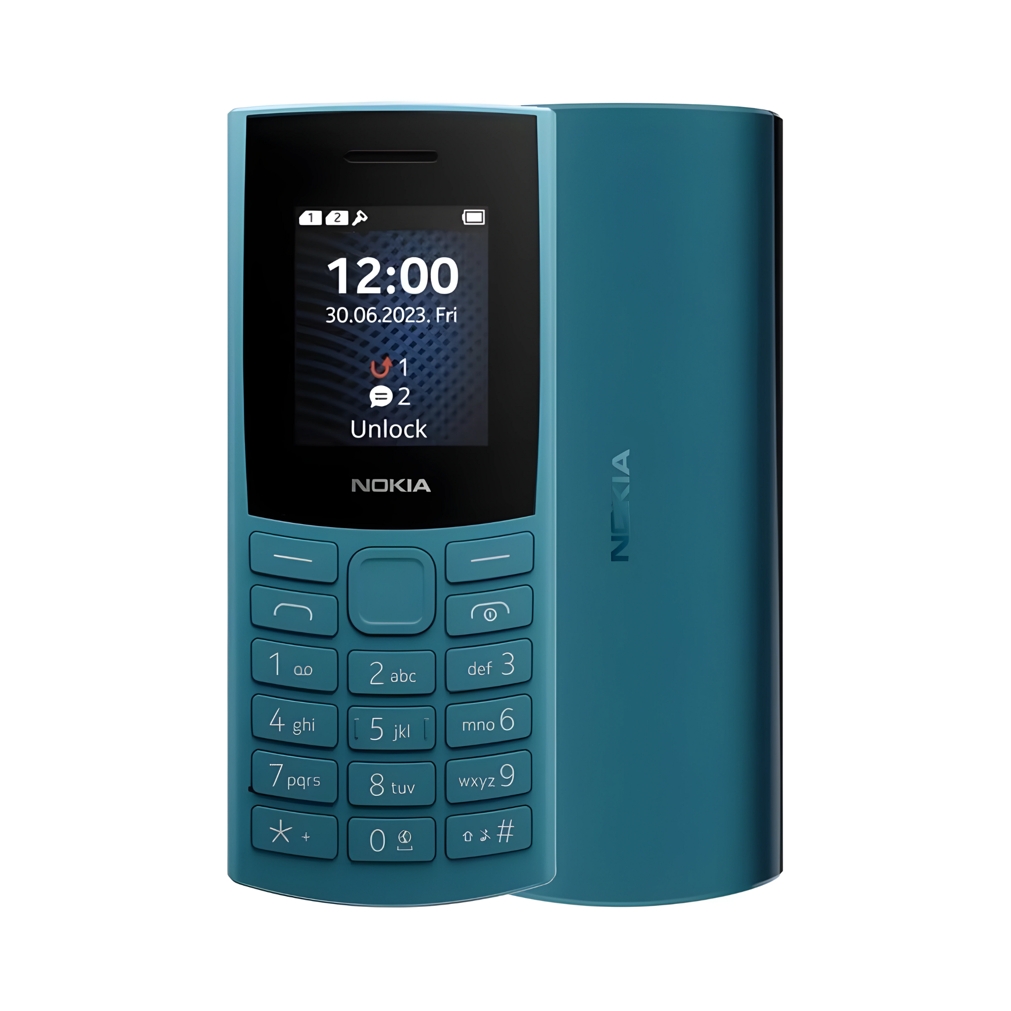 Nokia 105 (2023) Dual SIM Blue With Official Warranty