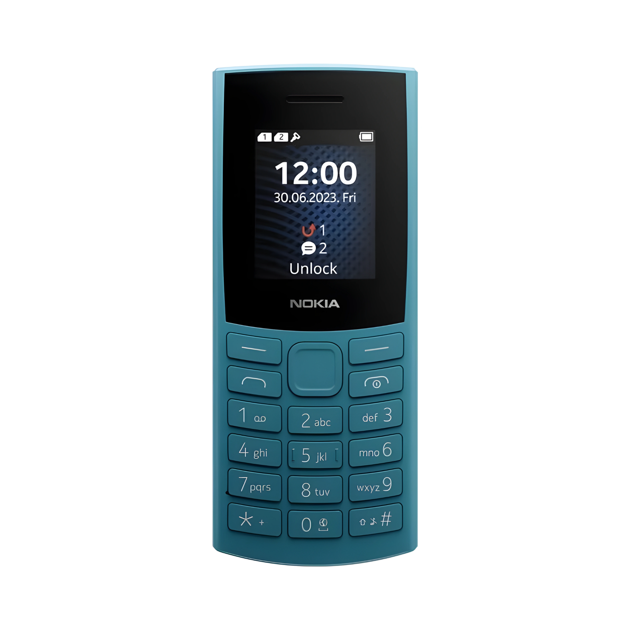 Nokia 105 (2023) Dual SIM Blue With Official Warranty