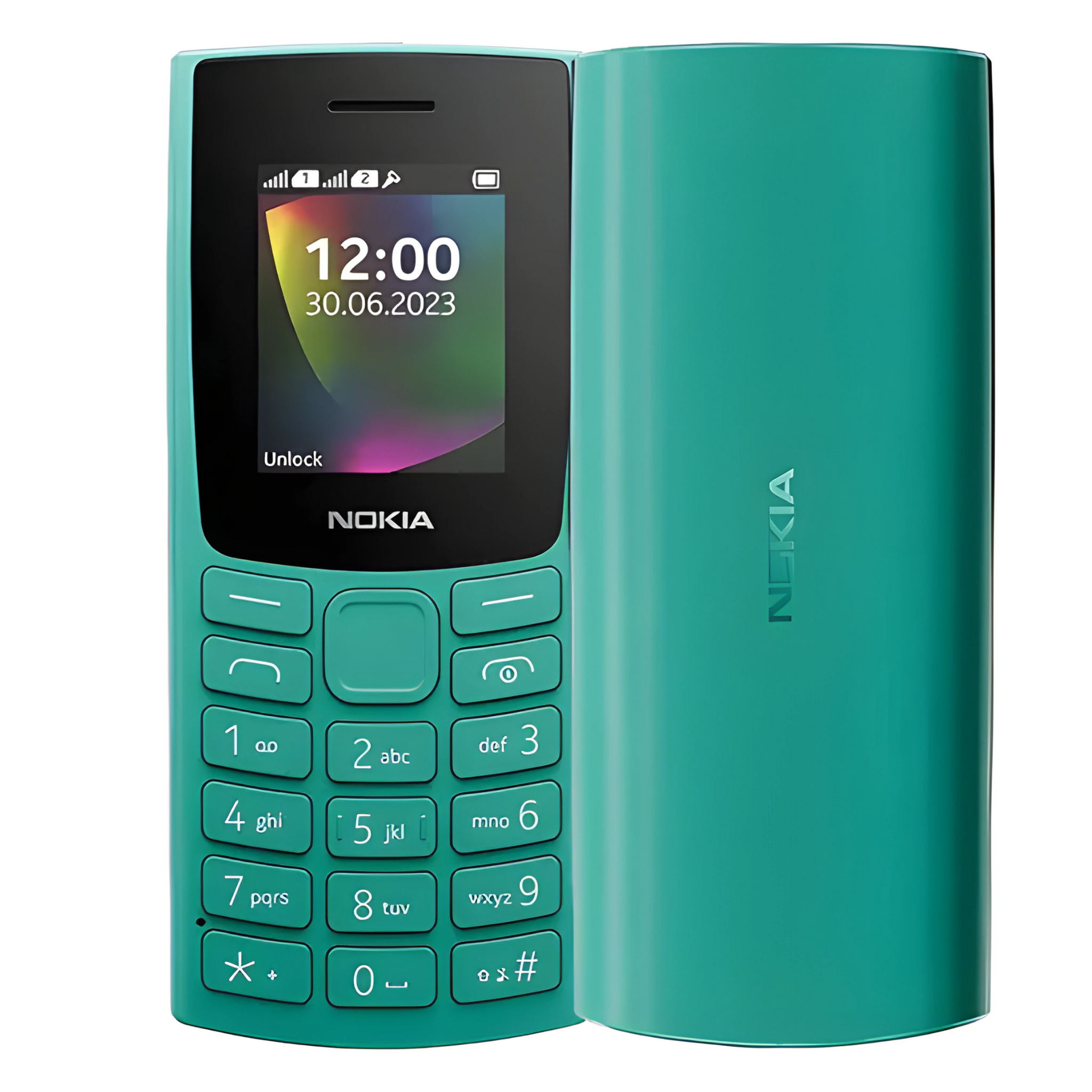  Nokia 106 (2023) Dual SIM Green With Official Warranty