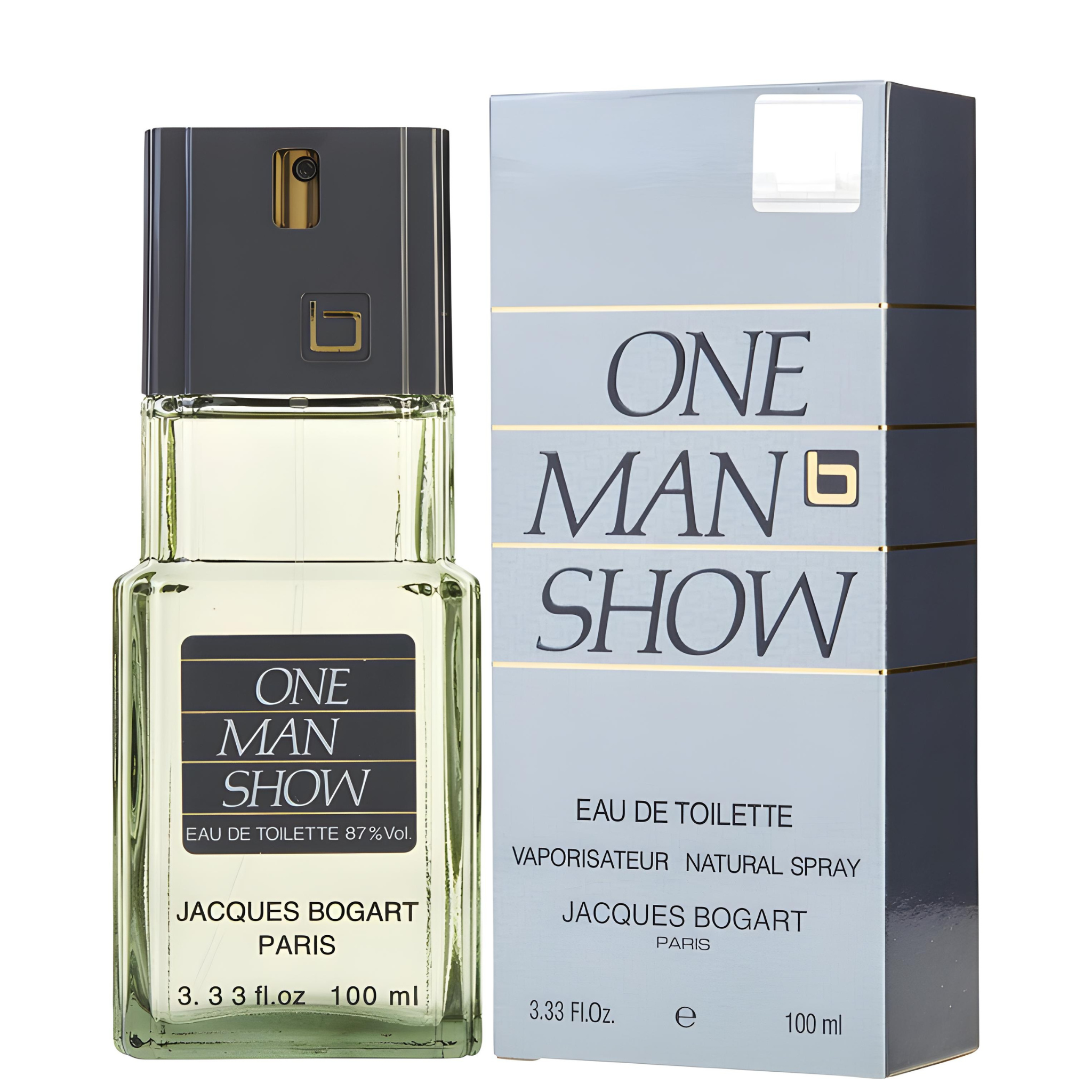 One Man Show FOR MEN by Jacques Bogart Eau De Toilette 100ml | Sophisticated Fragrance for Men 