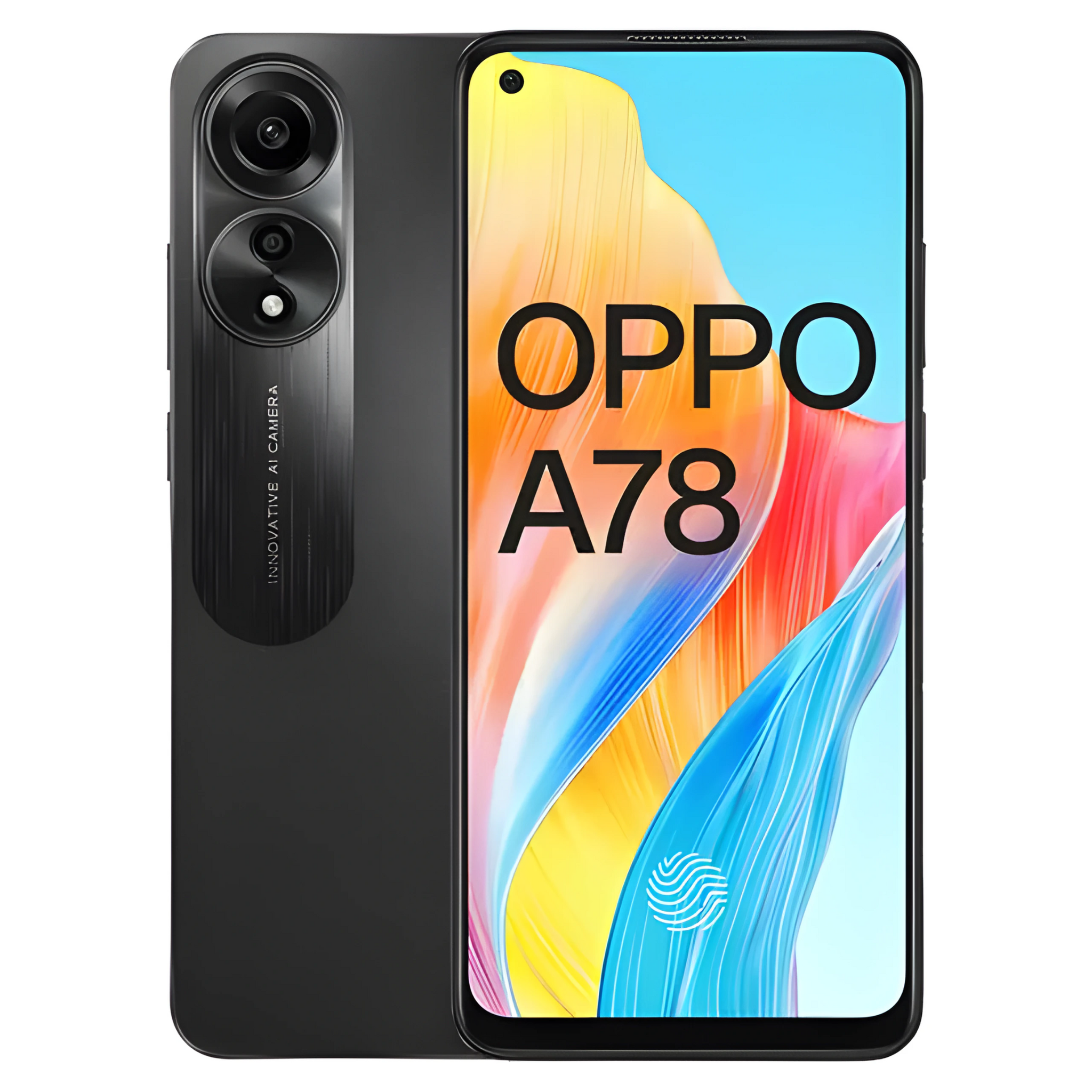 Oppo A78 Dual SIM Black 8GB RAM 256GB 4G LTE With Official Warranty