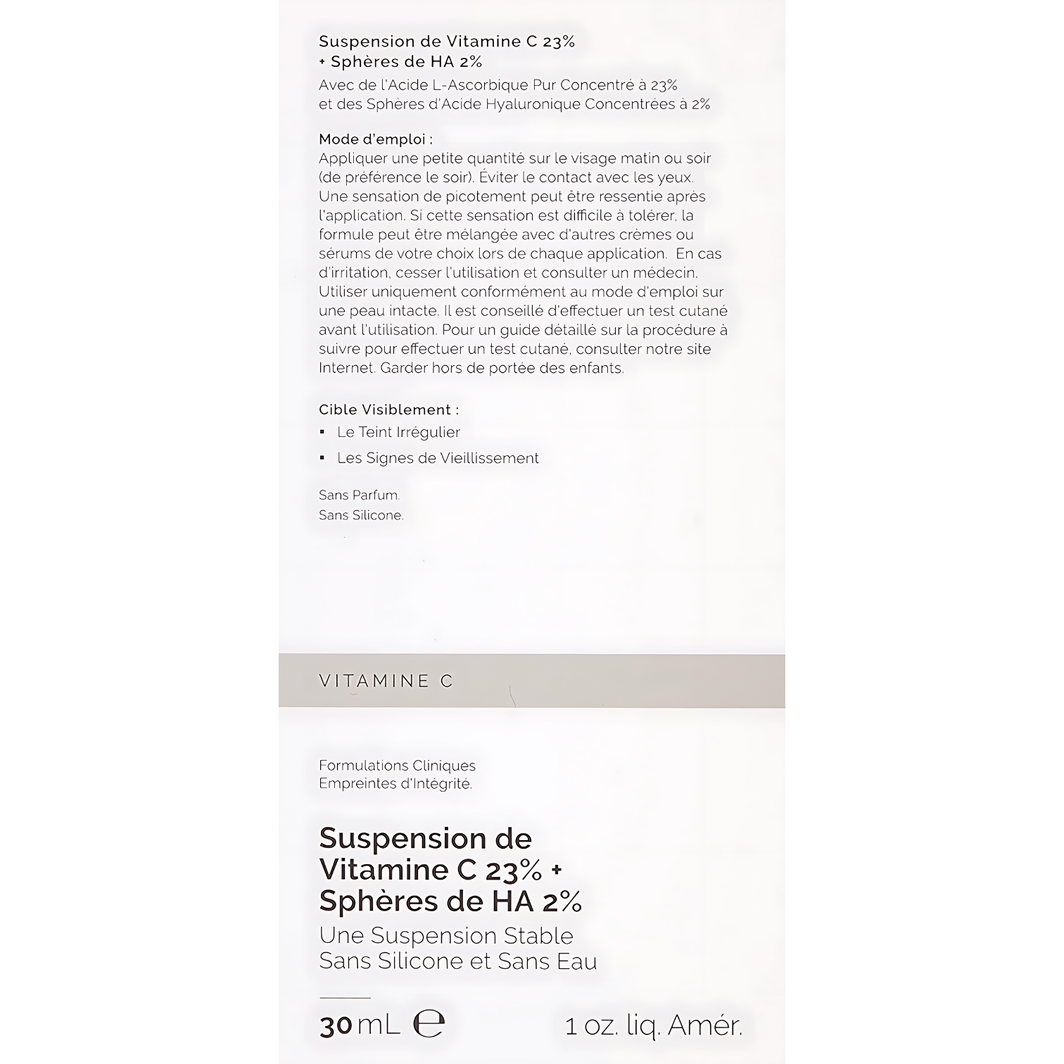 Ordinary Vitamin C Suspension 23% + HA Spheres 2% 30ml