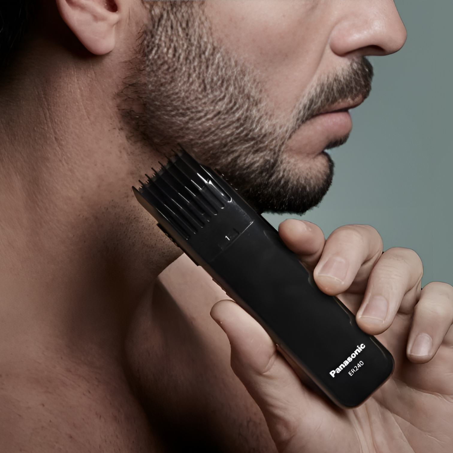 Panasonic ER240 Beard and Mustache Trimmer - Salon-Quality Grooming for Men