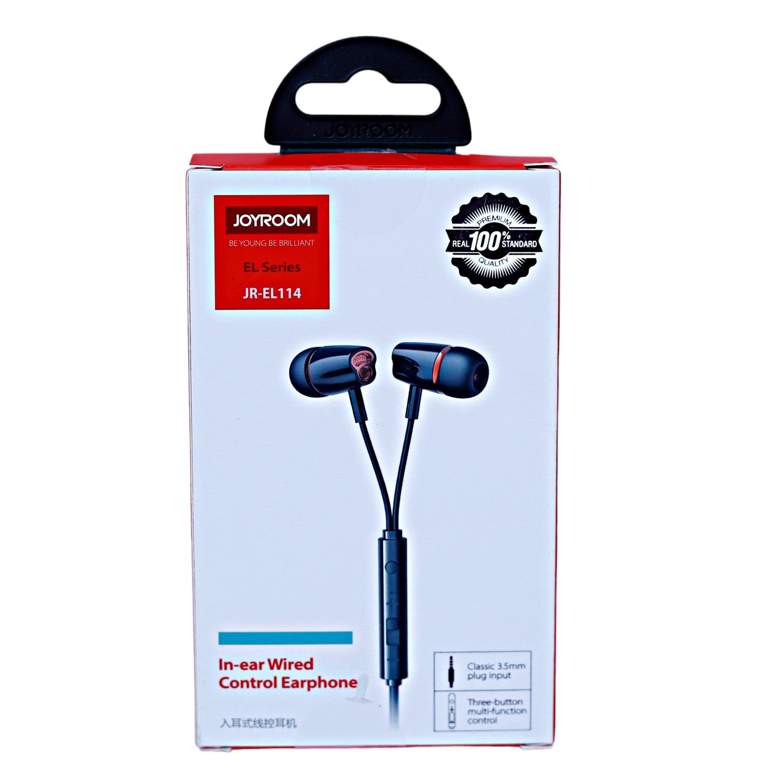 Premium Quality JOYROOM JR-EL114  in-ear Wired Control Earphone