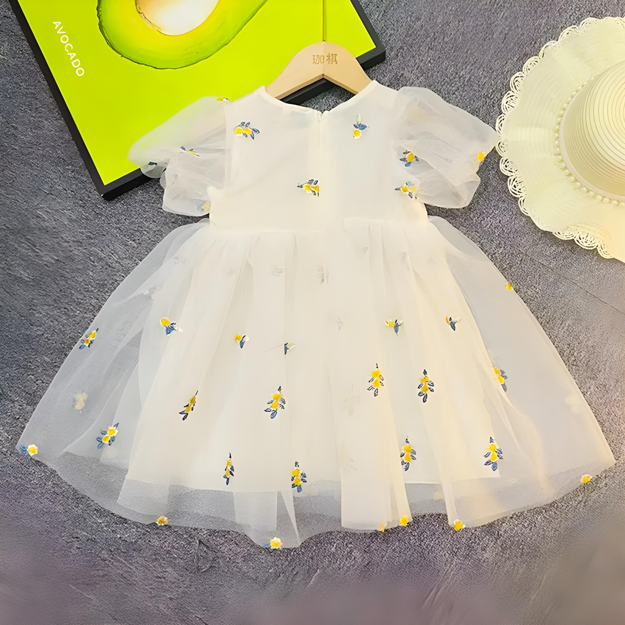 Princess Mesh Summer Dress for Girls - Comfortable and Stylish