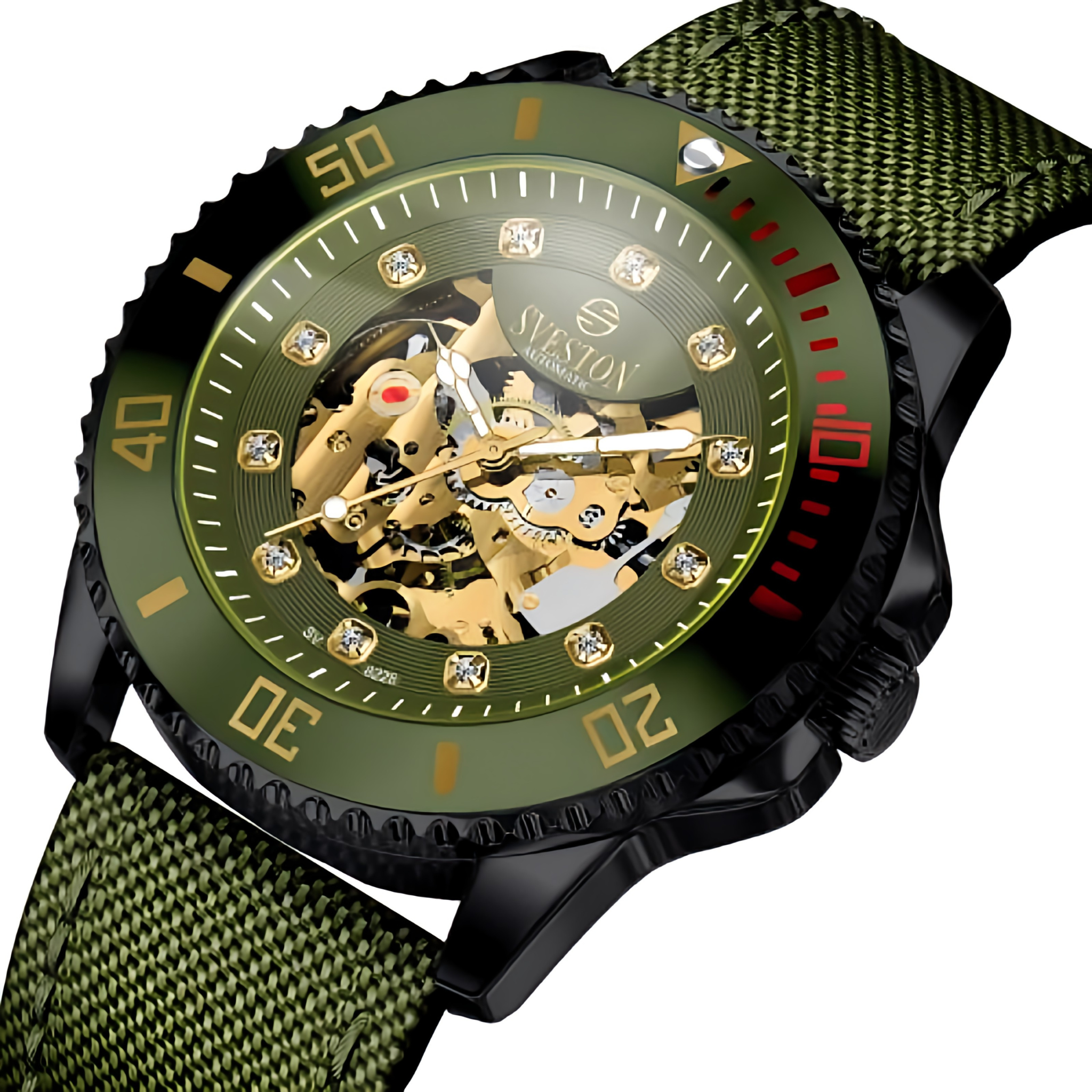 SVESTON AERO (Green) | Men's Luxury Watch