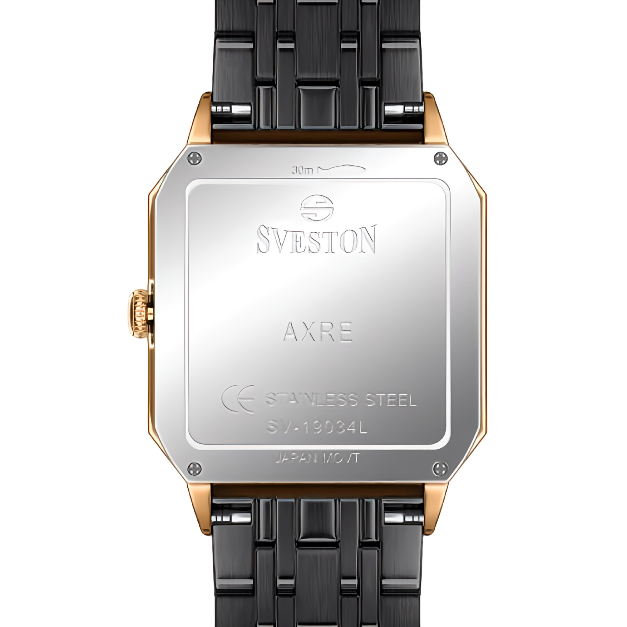 SVESTON AXRE (Rose Black) | Women's Stainless Steel Watch