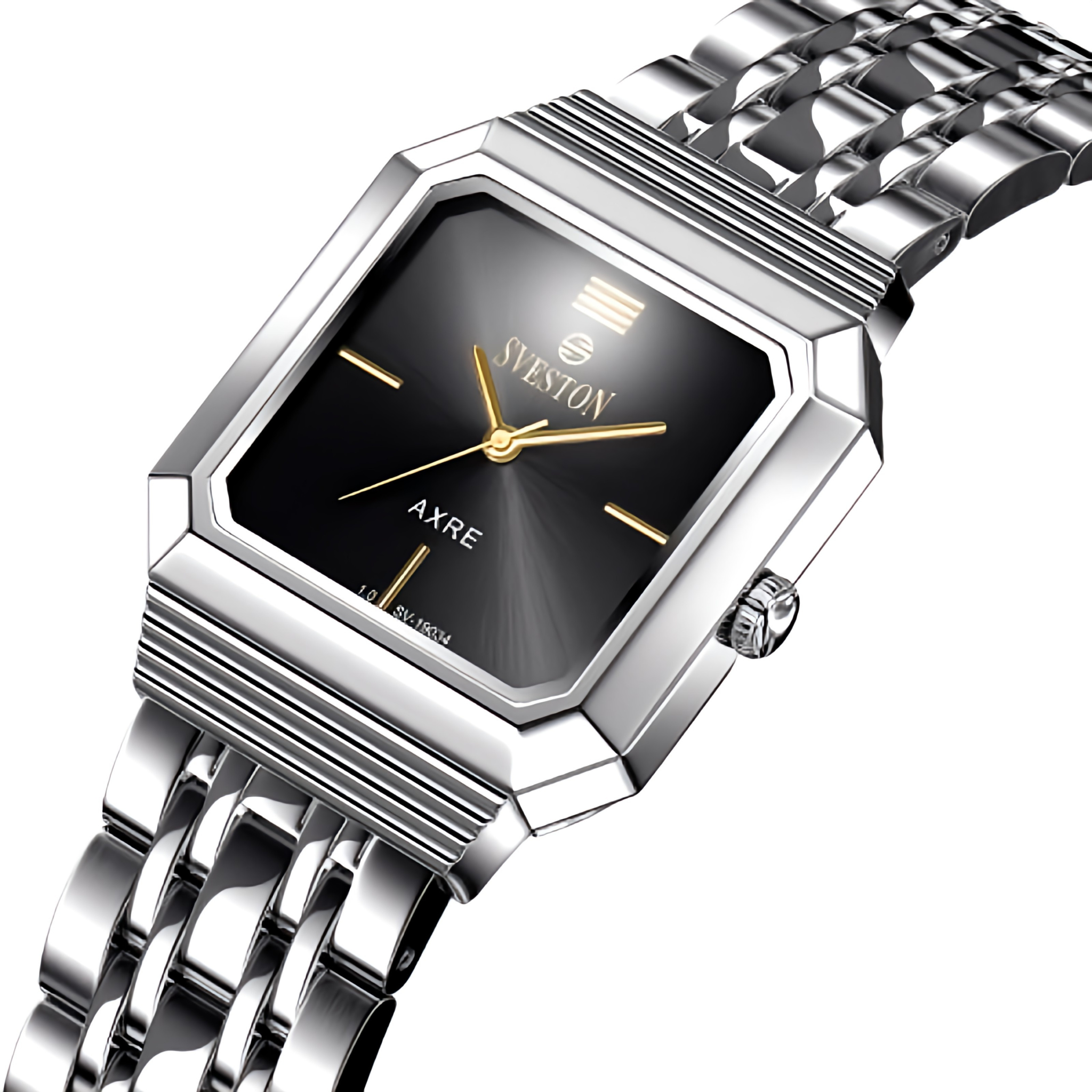 SVESTON AXRE (Silver Black) | Women's Luxury Watch