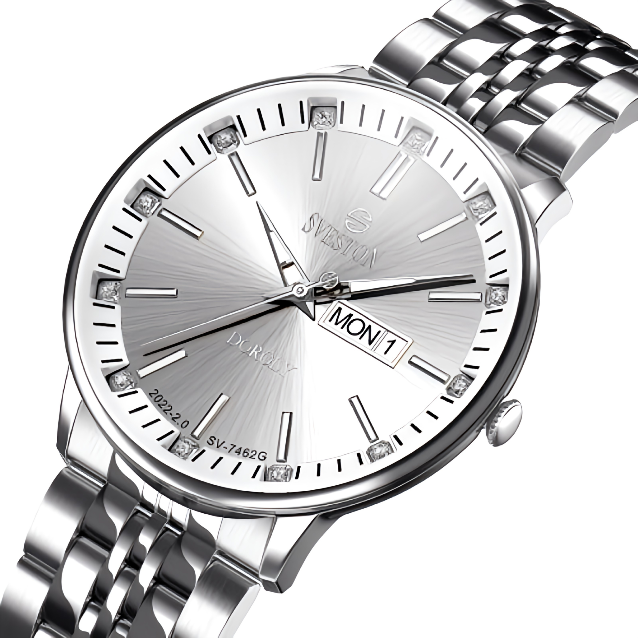 SVESTON DOROLY (Silver) | Men's Stainless Steel Watch