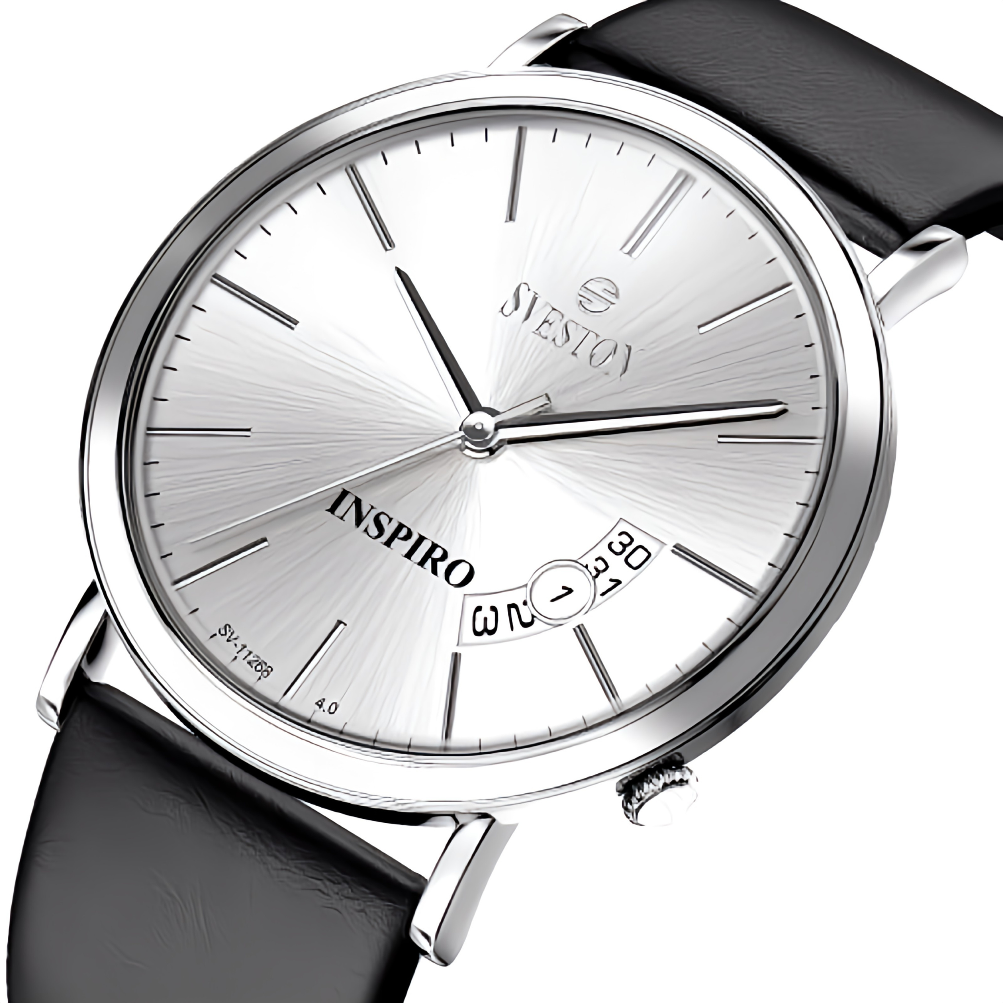 SVESTON INSPIRO (Silver Black) | Men's Watch