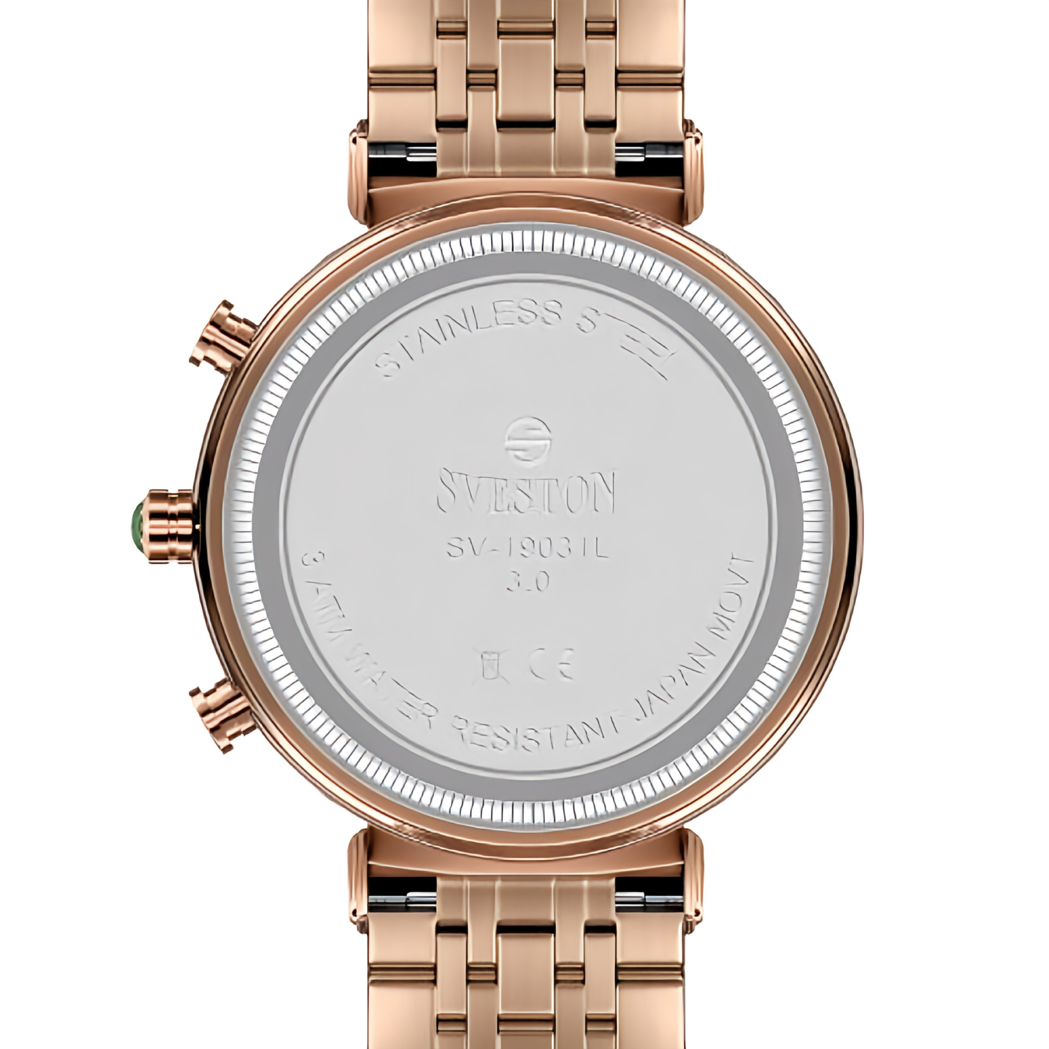 SVESTON SCHUYLER (Rose Gold Green) | Men's Luxury Watch