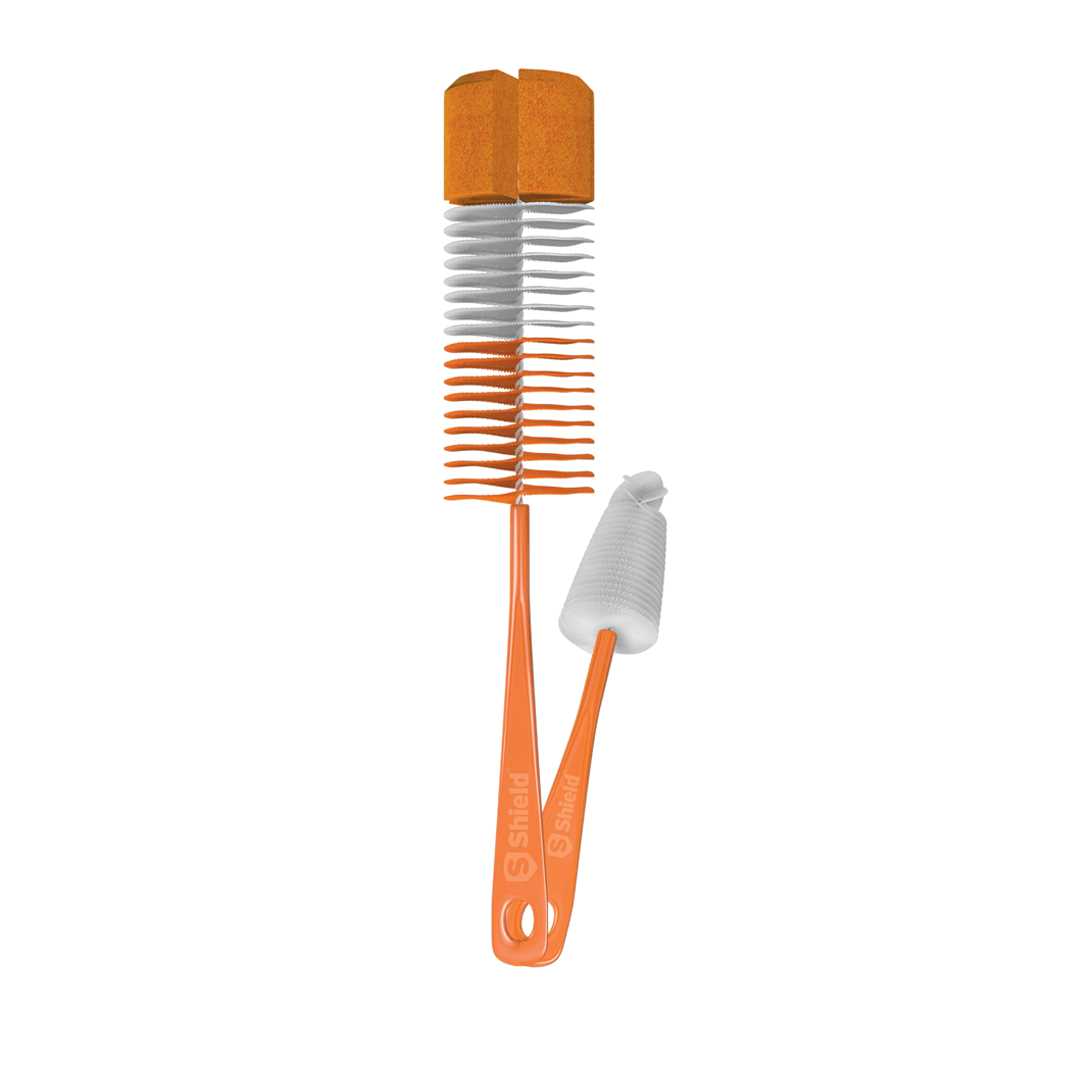 Shield Baby Bottle Cleaning Brush Twin | Baby Cleaning Brush