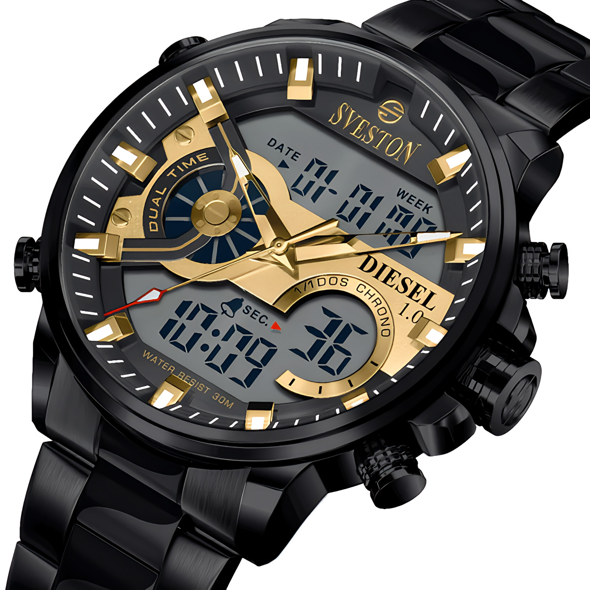 Sveston Diesel 1.0 | Cristiano Ronaldo Edition | Sv-9305-m - Sports - Black Gold