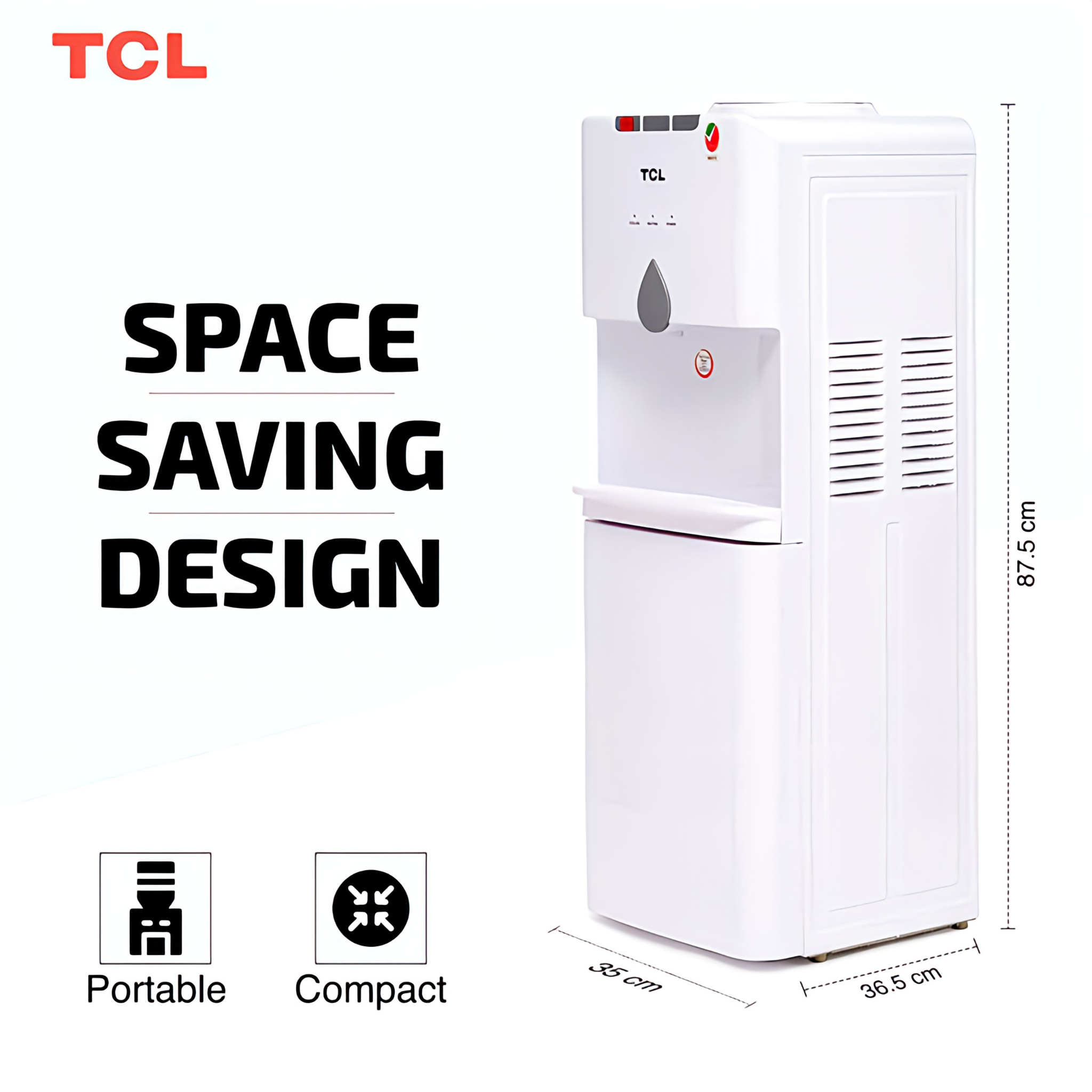 TCL 3-Tap Top Loading Water Dispenser