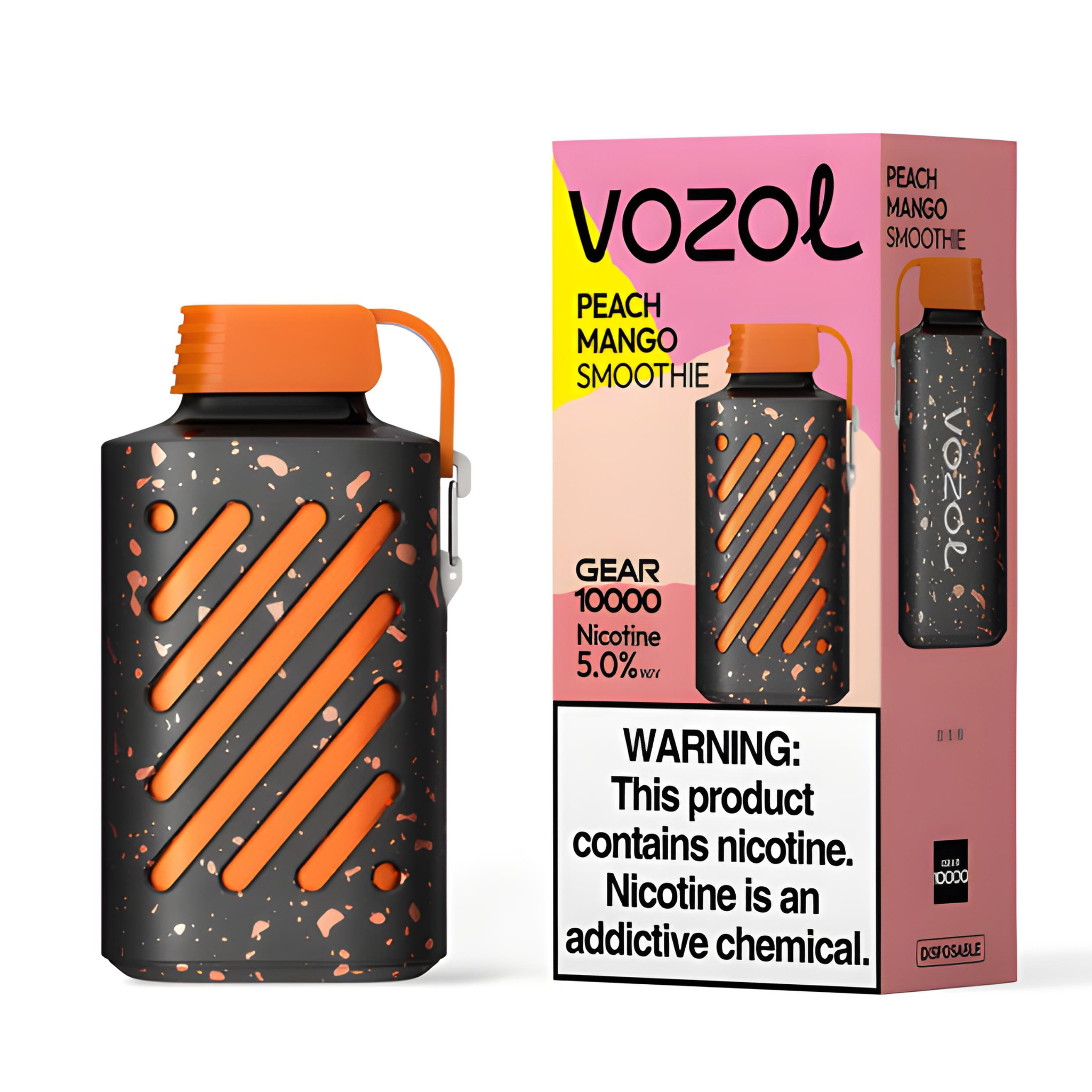 VOZOL GEAR 10000 DISPOSABLE VAPE - 10000 PUFFS Nicotine - 5% | Long-Lasting and Flavorful Vape - PEACH MANGO SMOOTHIE  Price