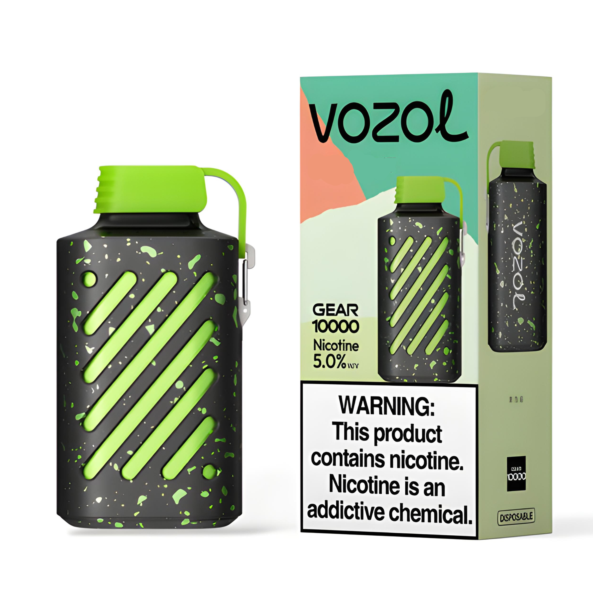 VOZOL GEAR 10000 DISPOSABLE VAPE - 10000 PUFFS Nicotine - 5% | Long-Lasting and Flavorful Vape - MATCHA CHOCOLATE CREAM