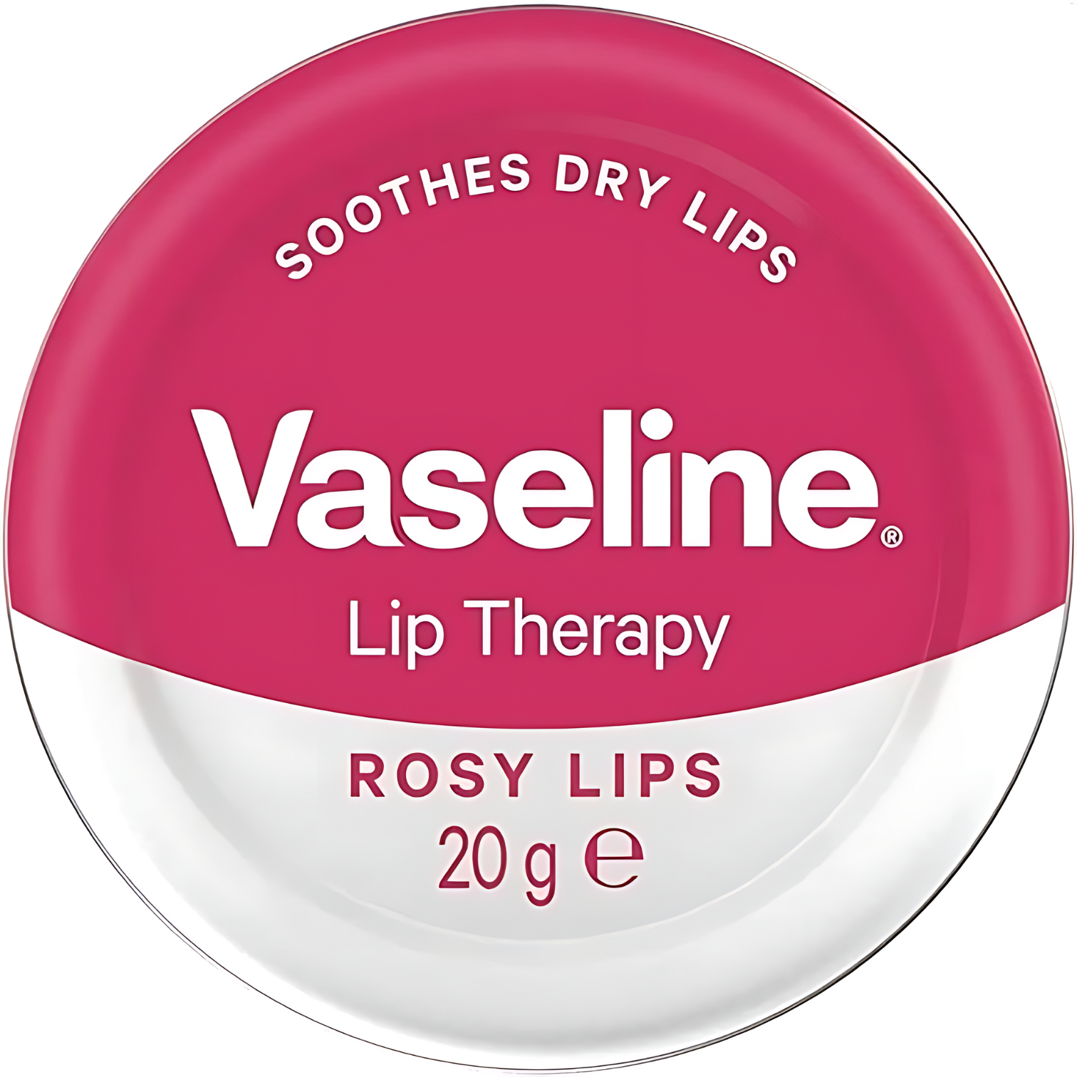 Vaseline Lip Therapy Petroleum Jelly 20g With Rose & Almond Oil Rosy Lips