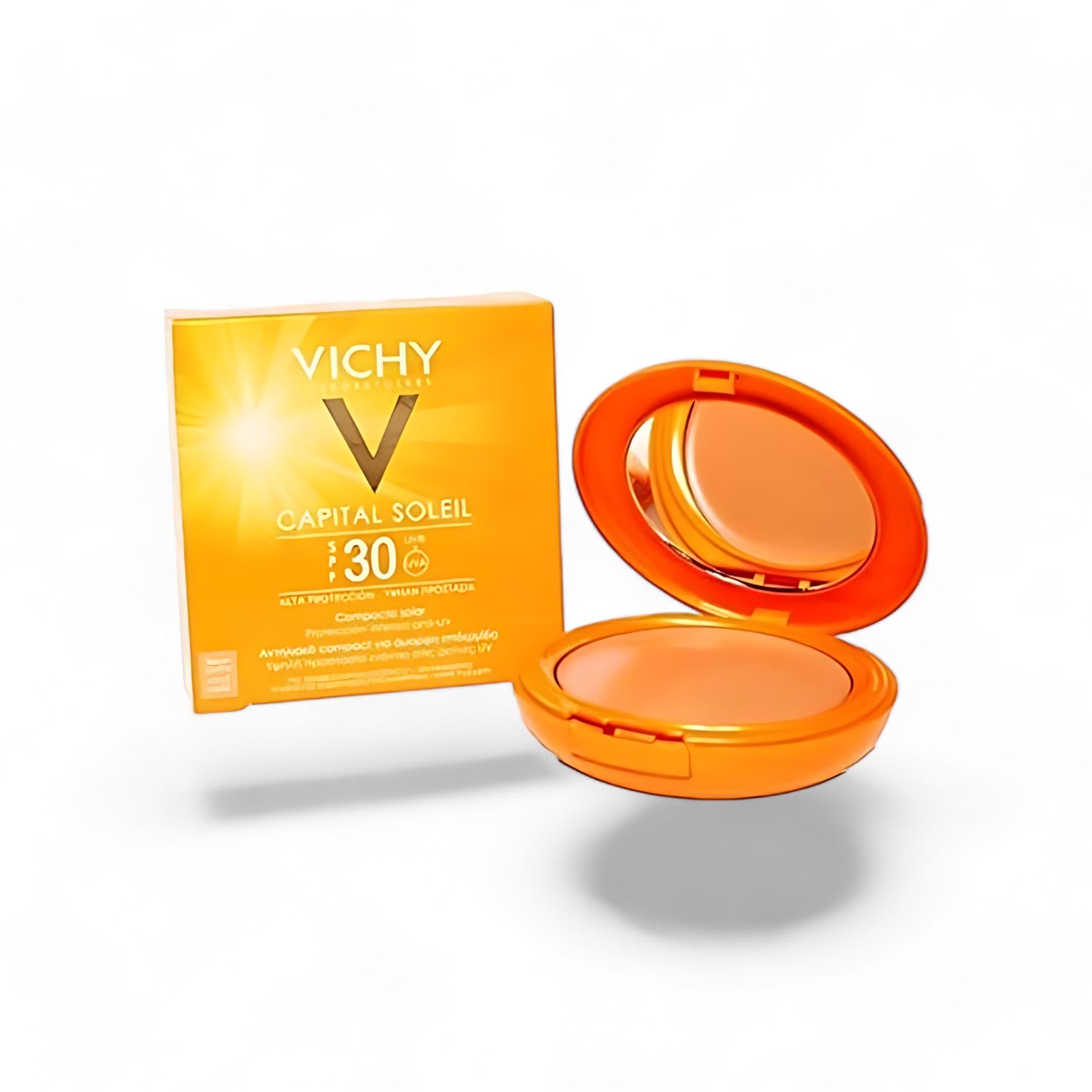 Vichy Ideal Soleil SPF-30 Beautifying Sun Protection Compact Sandy Beige