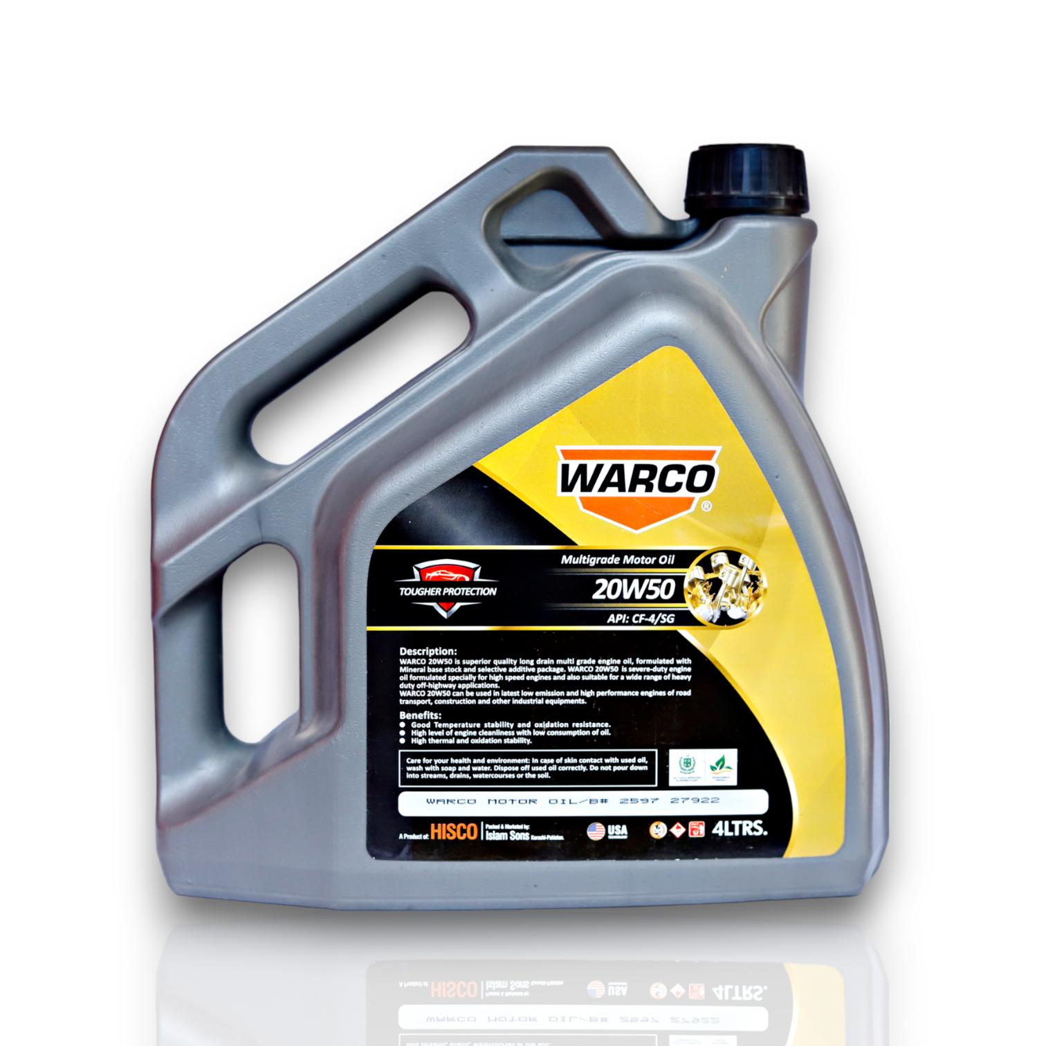 WARCO 20W-50 Engine Oil 4L