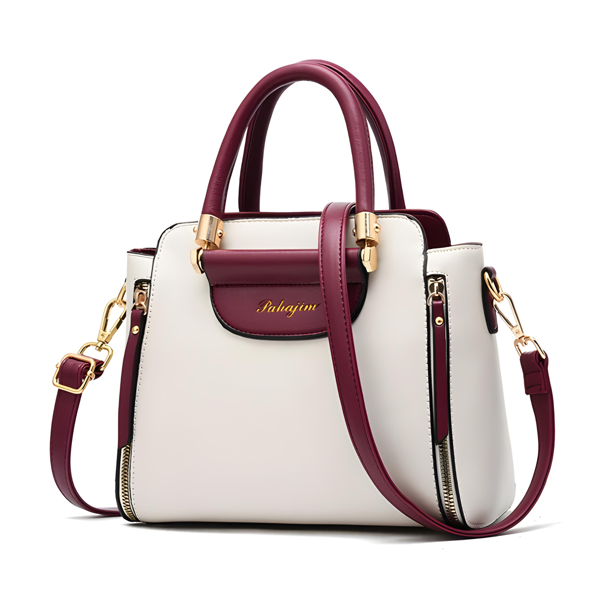 Women's Bags - New Fashion Women's Bags Hit Color Hand-Held Bag, Europe and United States All-Match Shoulder Messenger Bag