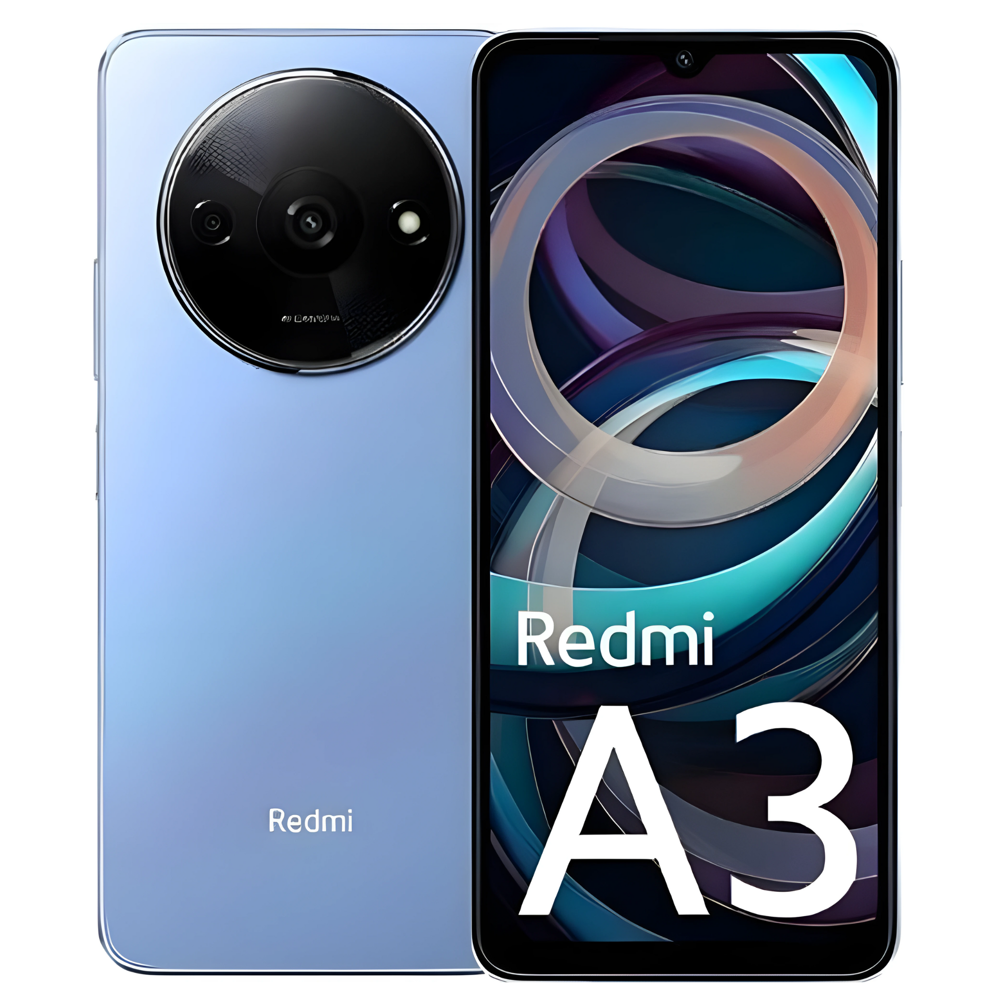 Xiaomi Redmi A3 Dual SIM Blue 4GB RAM 64GB 4G LTE With Official Warranty