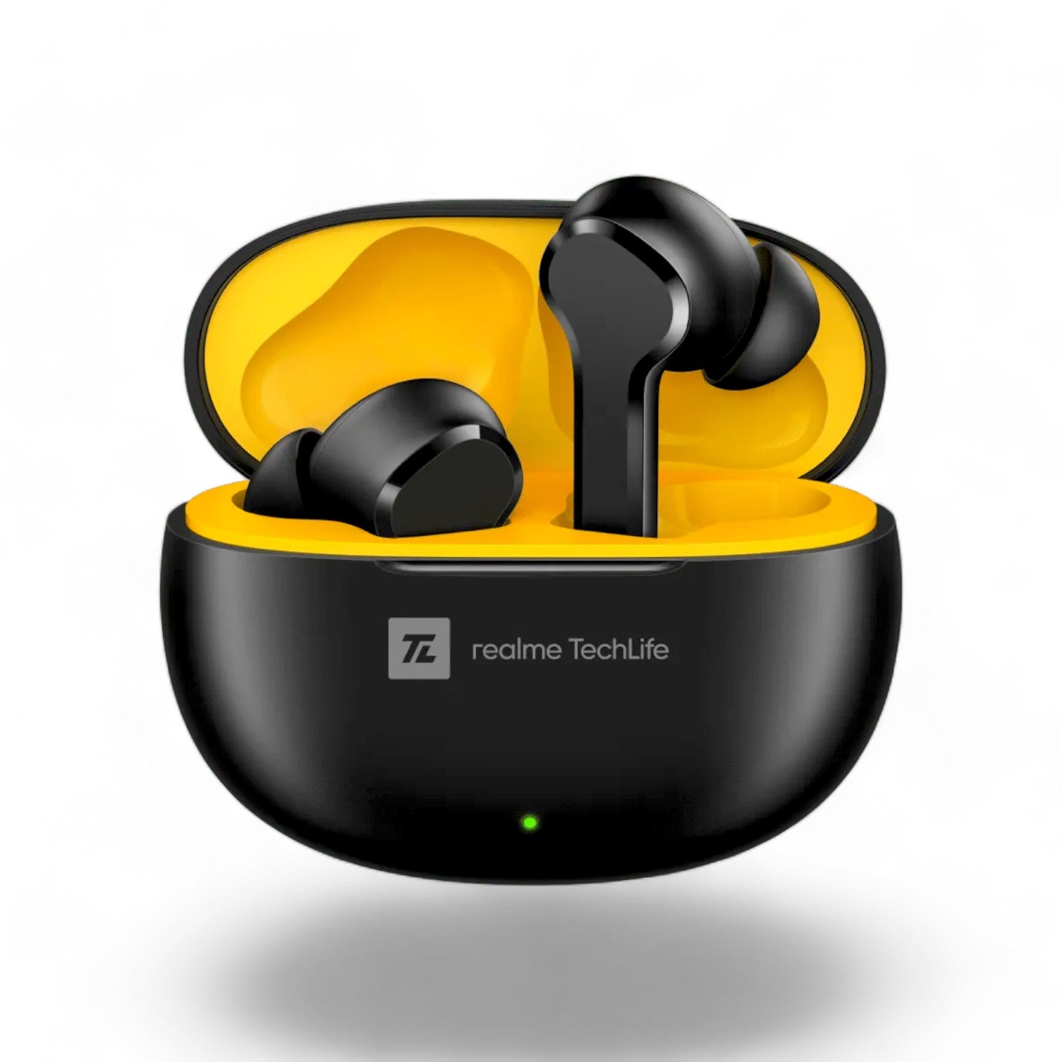 realme TechLife Buds T100 TWS Earphone (Model RMA2109) - Crystal Clear Sound and Long Playtime